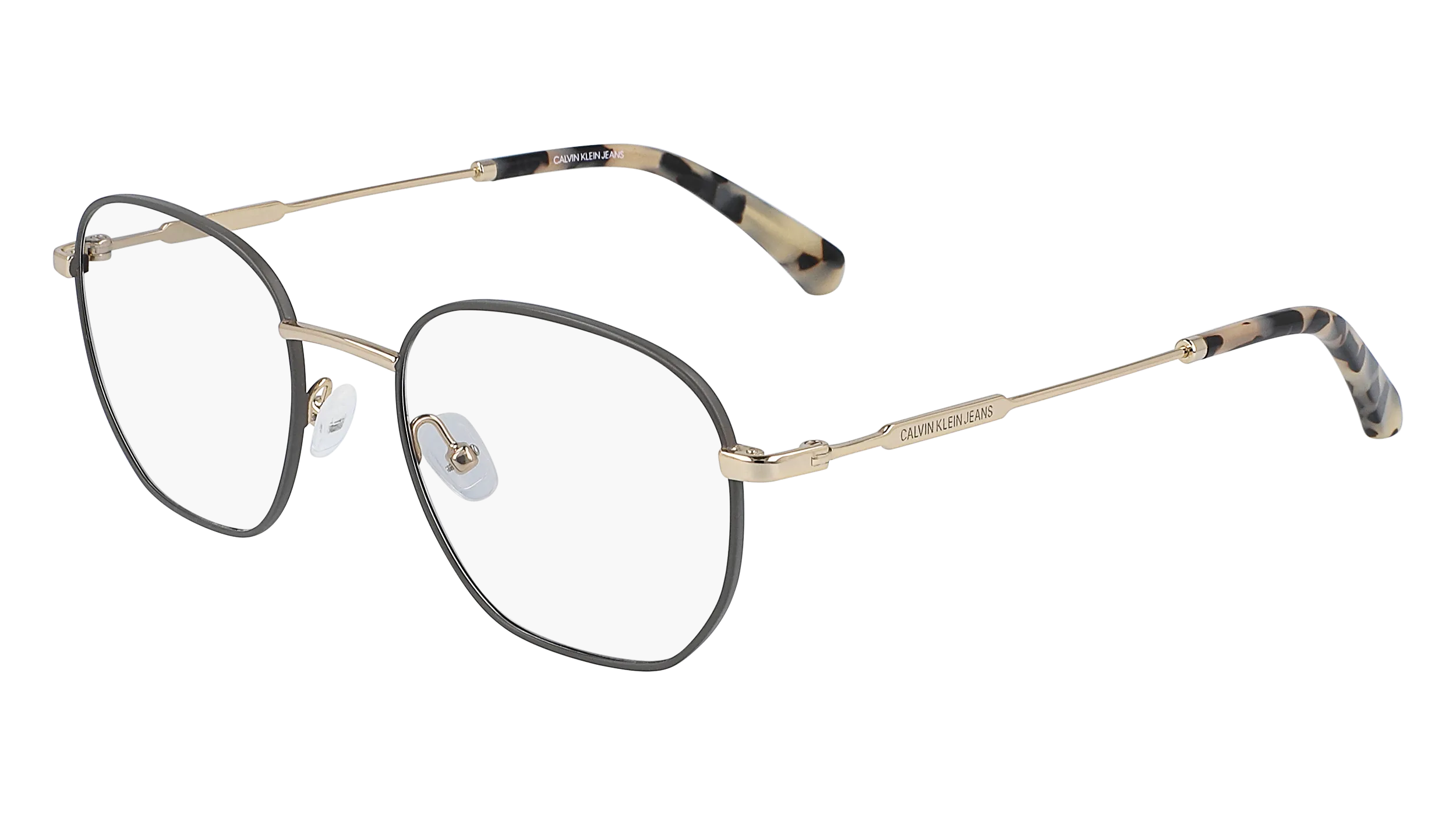 Calvin Klein CKJ20101 272 Montature da vista Metallo Grigio Rotonda Normale Fotocromatiche - immagine 1