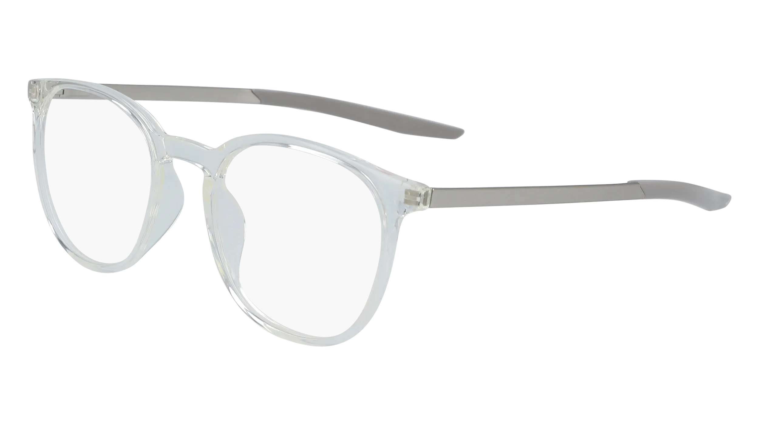 Nike NIKE 7280 901 Montature da vista Plastica Trasparente Geometrica Normale Fotocromatiche - immagine 1