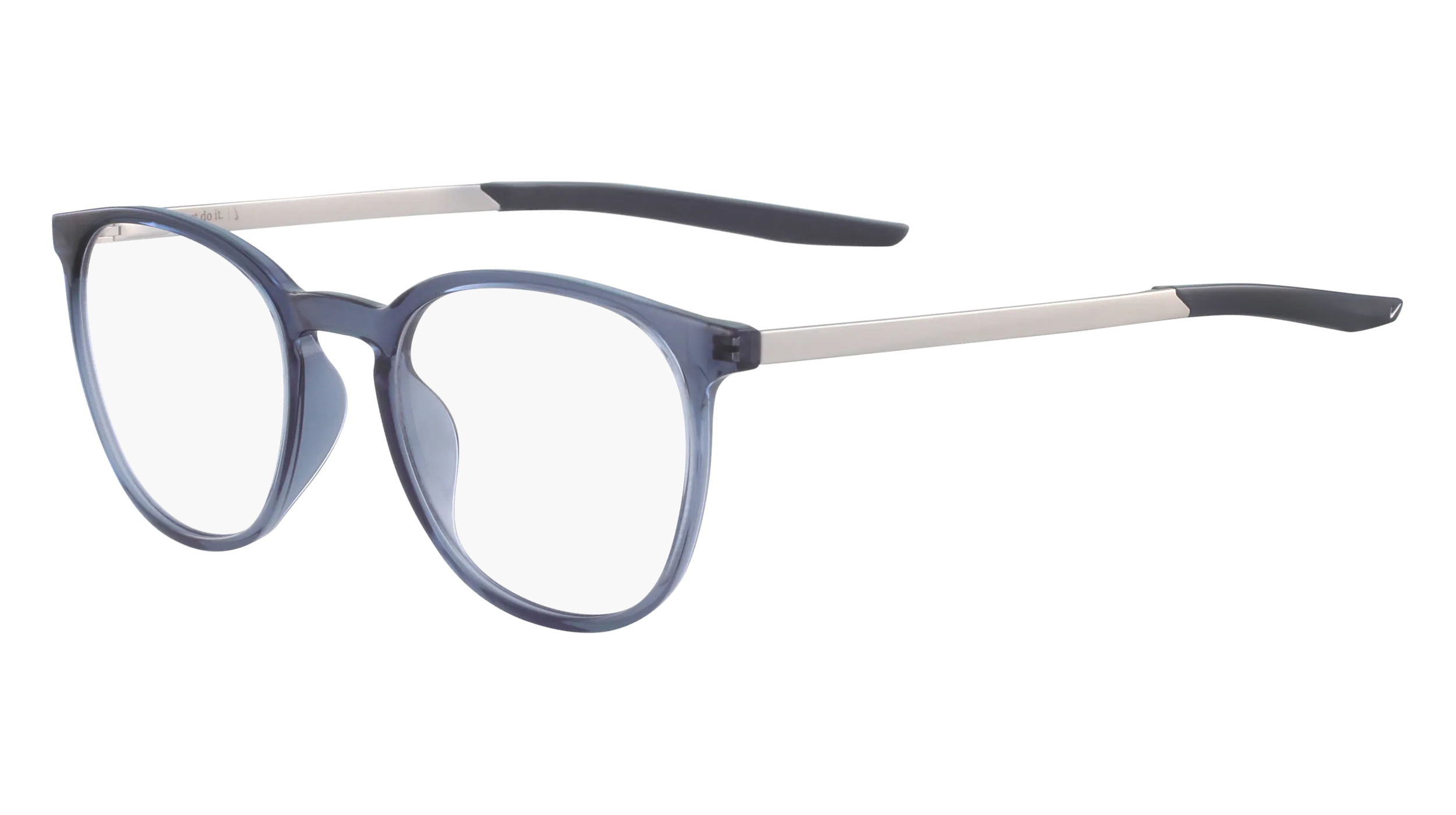 Nike NIKE 7280 422 Montature da vista Plastica Blu Geometrica Normale Fotocromatiche - immagine 1
