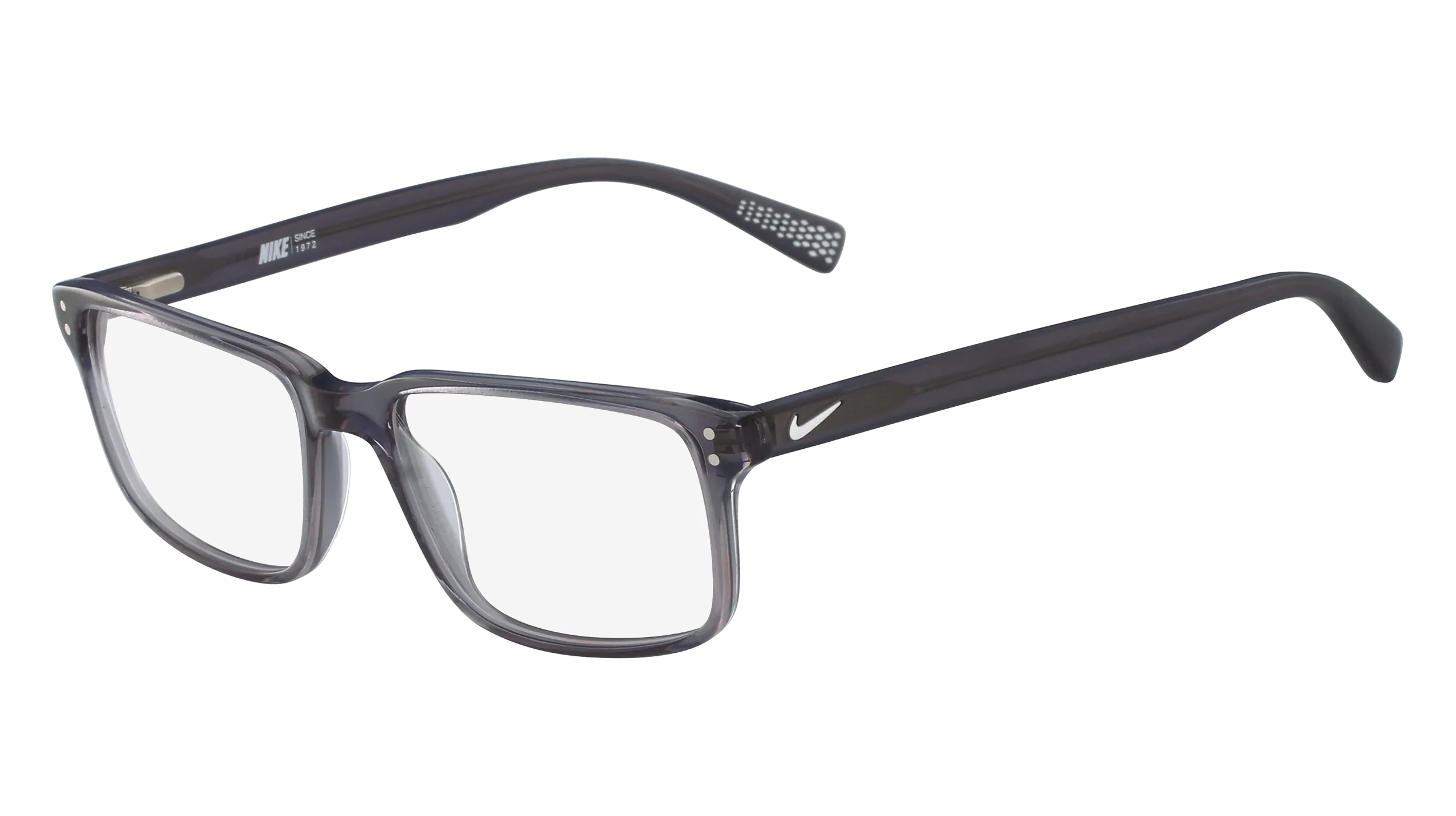 Nike NIKE 7240 070 Montature da vista Acetato Grigio Squadrata Normale Fotocromatiche - immagine 1