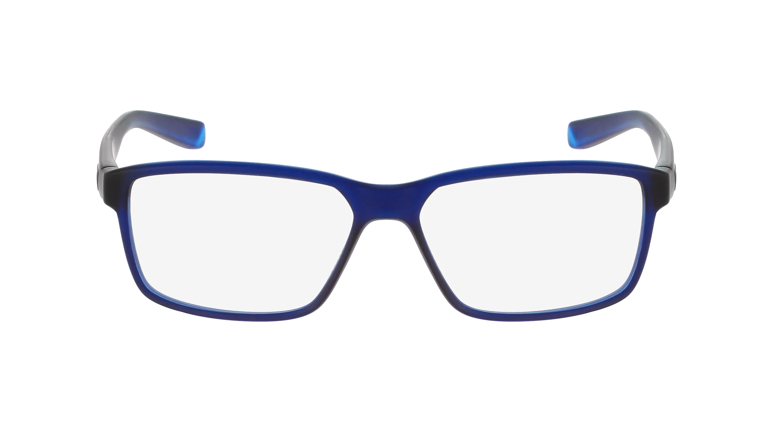 Nike NIKE 7092 405 Montature da vista Iniettato Blu Squadrata Normale Fotocromatiche - immagine 2