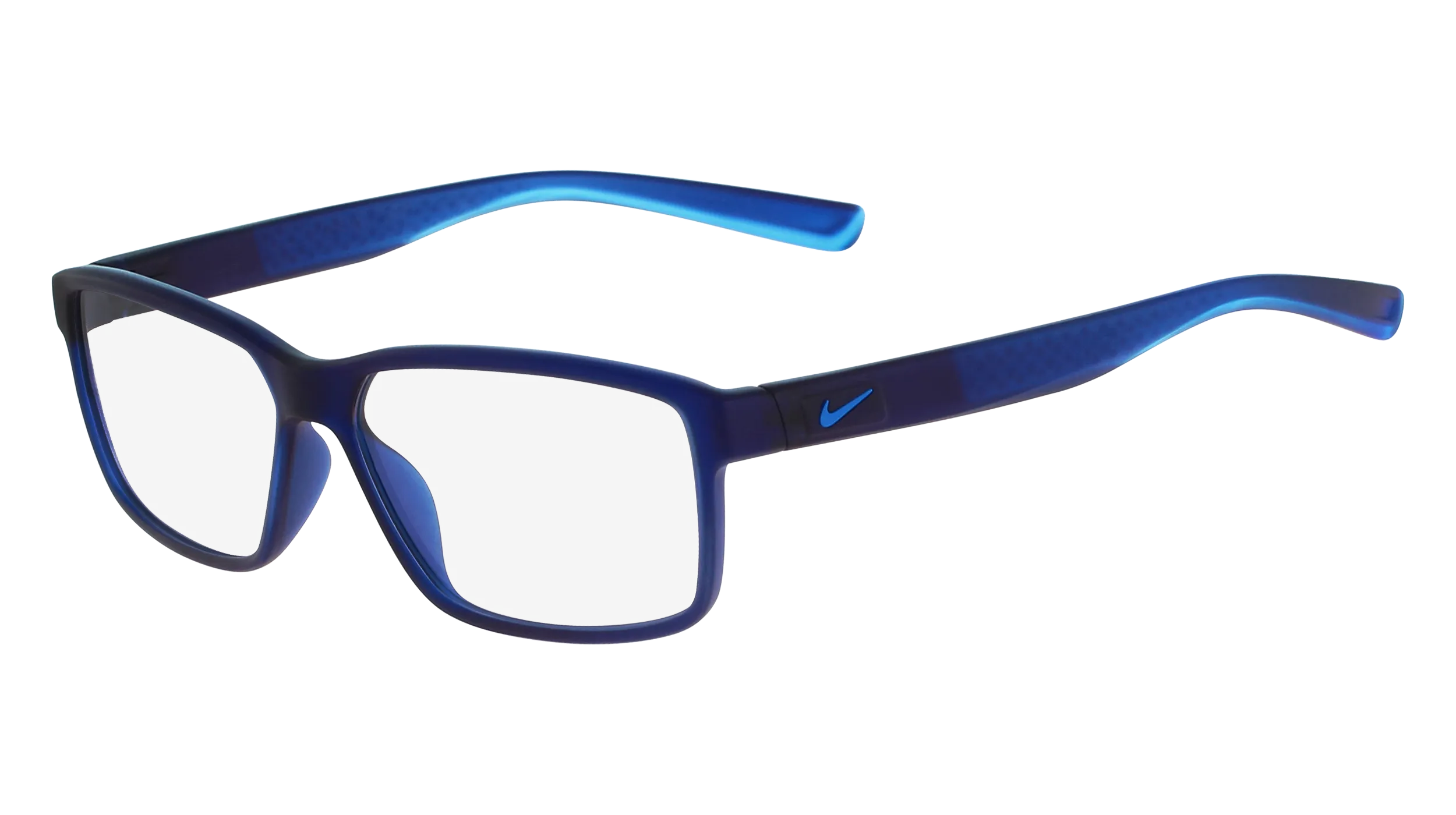 Nike NIKE 7092 405 Montature da vista Iniettato Blu Squadrata Normale Fotocromatiche - immagine 1