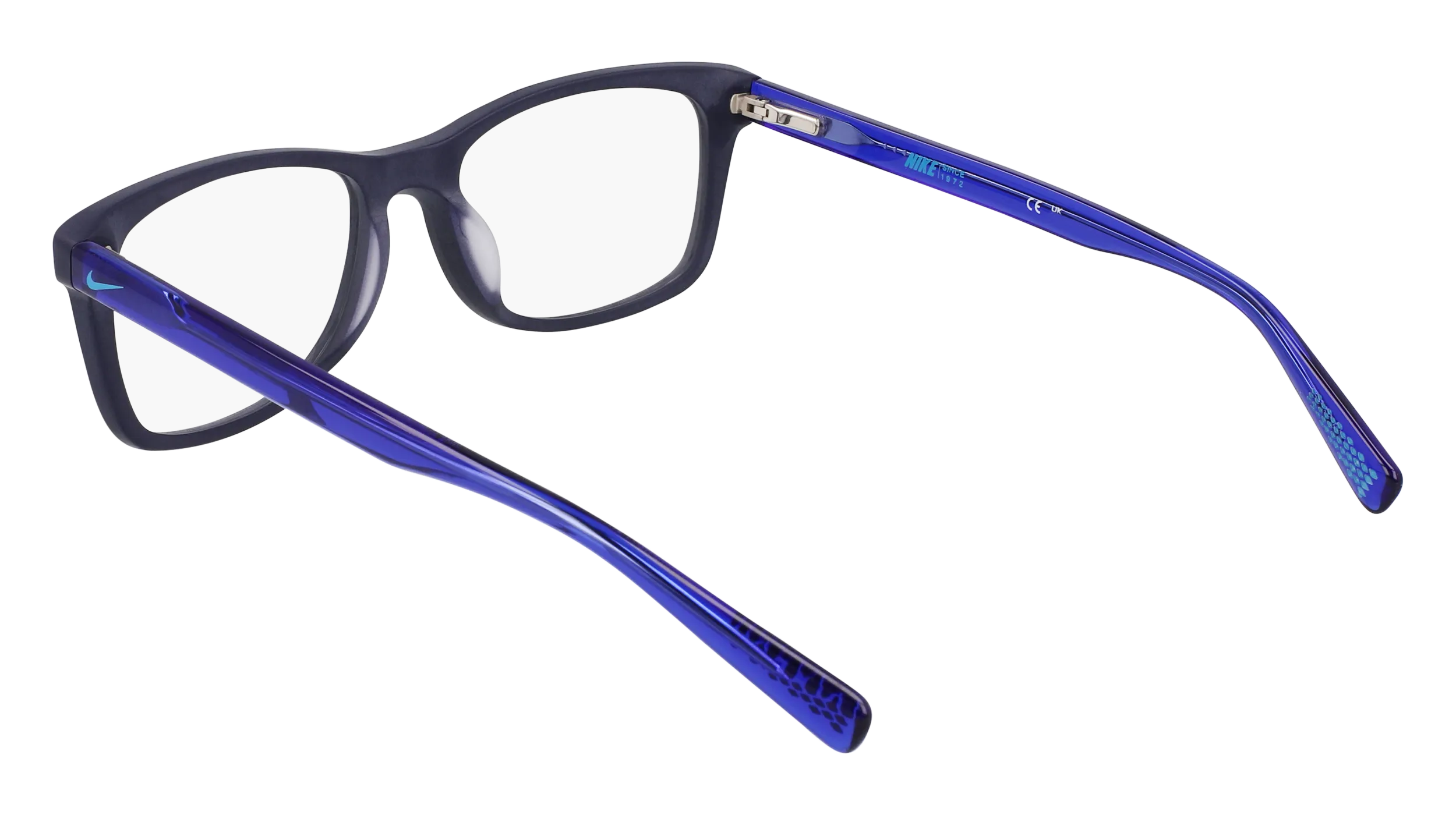 Nike 403 Montature da vista bambino Acetato Blu Squadrata Normale Fotocromatiche - immagine 4