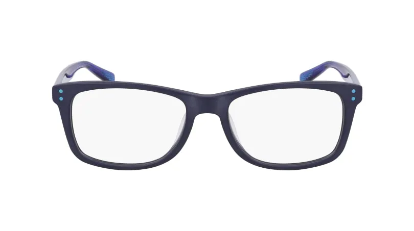 Nike 403 Montature da vista bambino Acetato Blu Squadrata Normale Fotocromatiche - immagine 2