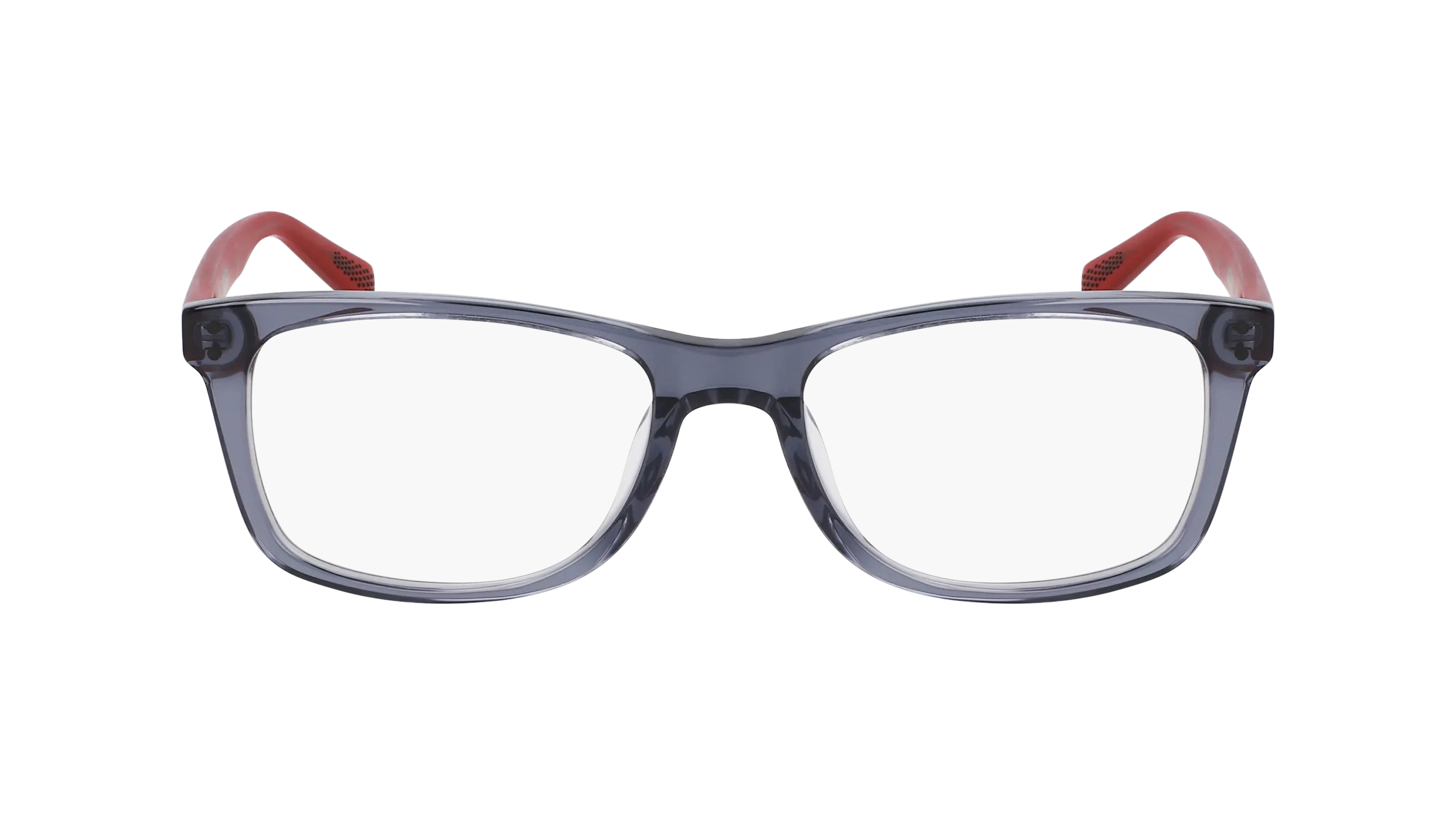 Nike NIKE 5538 070 Montature da vista bambino Acetato Grigio Squadrata Normale Fotocromatiche - immagine 2