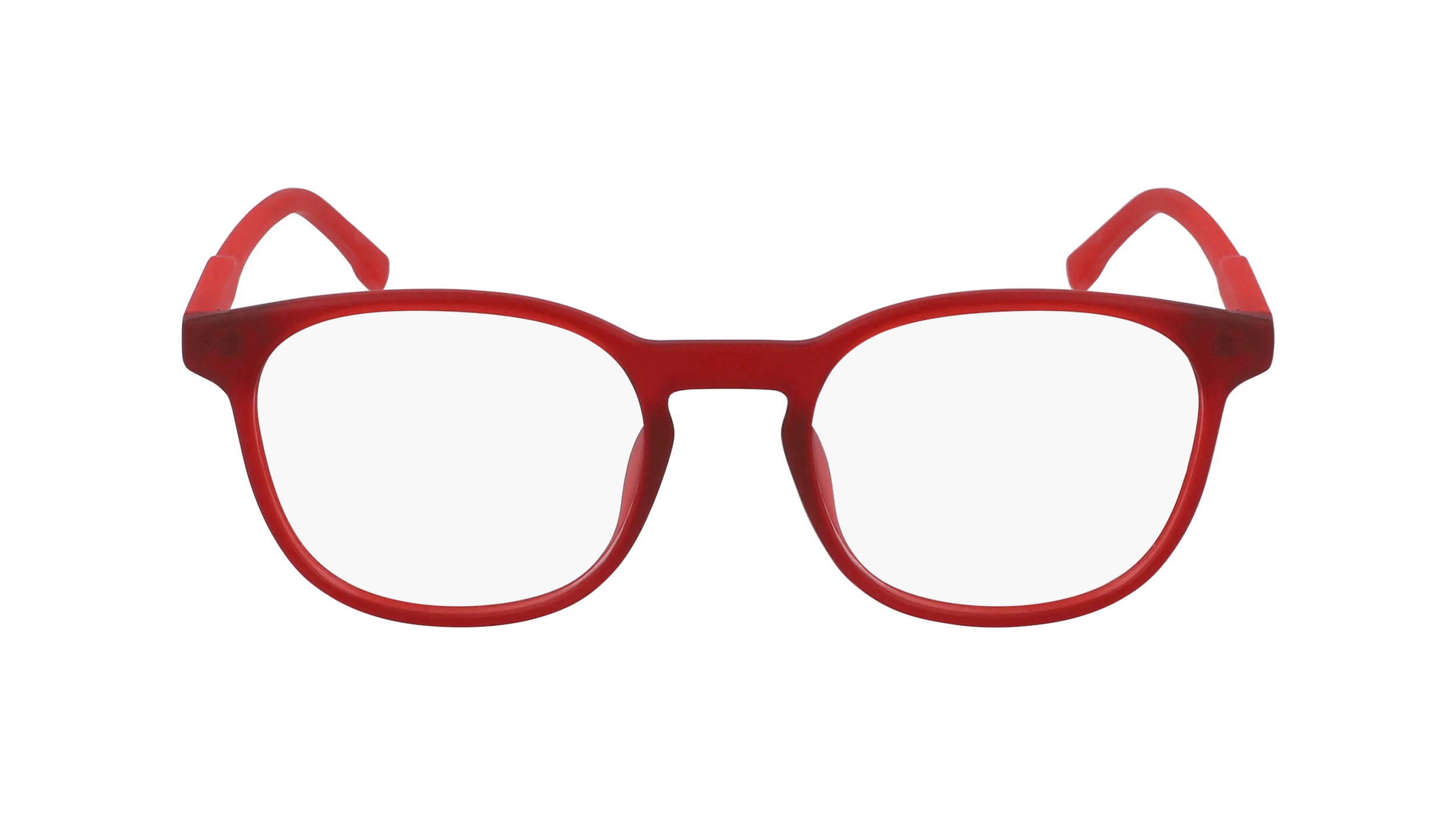 Lacoste L3632 615 Montature da vista bambino Iniettato Rosso Rotonda Normale Fotocromatiche - immagine 2