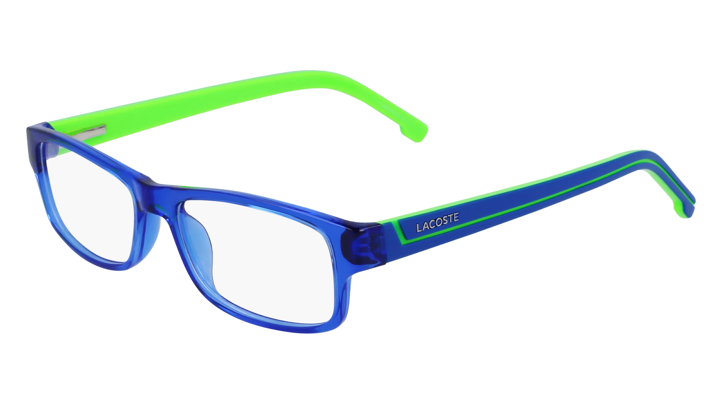 Lacoste L2707 454 Montature da vista Iniettato Blu Squadrata Normale Fotocromatiche - immagine 1