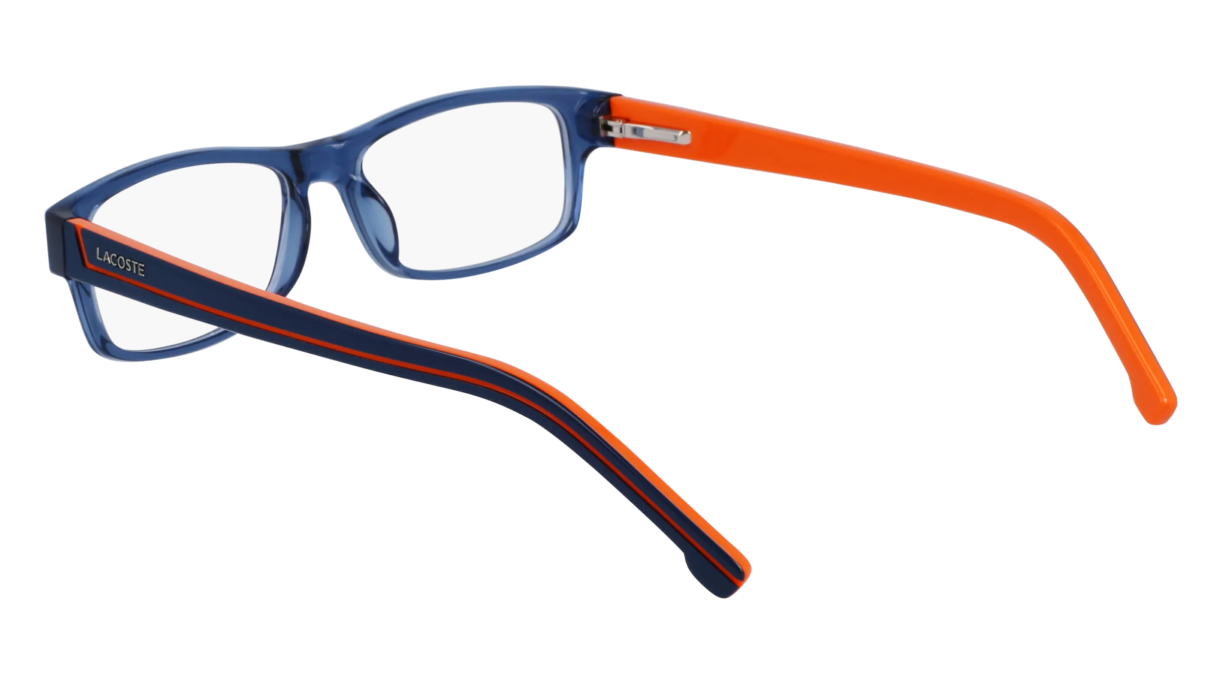 Lacoste L2707 421 Montature da vista Iniettato Blu Squadrata Normale Fotocromatiche - immagine 3