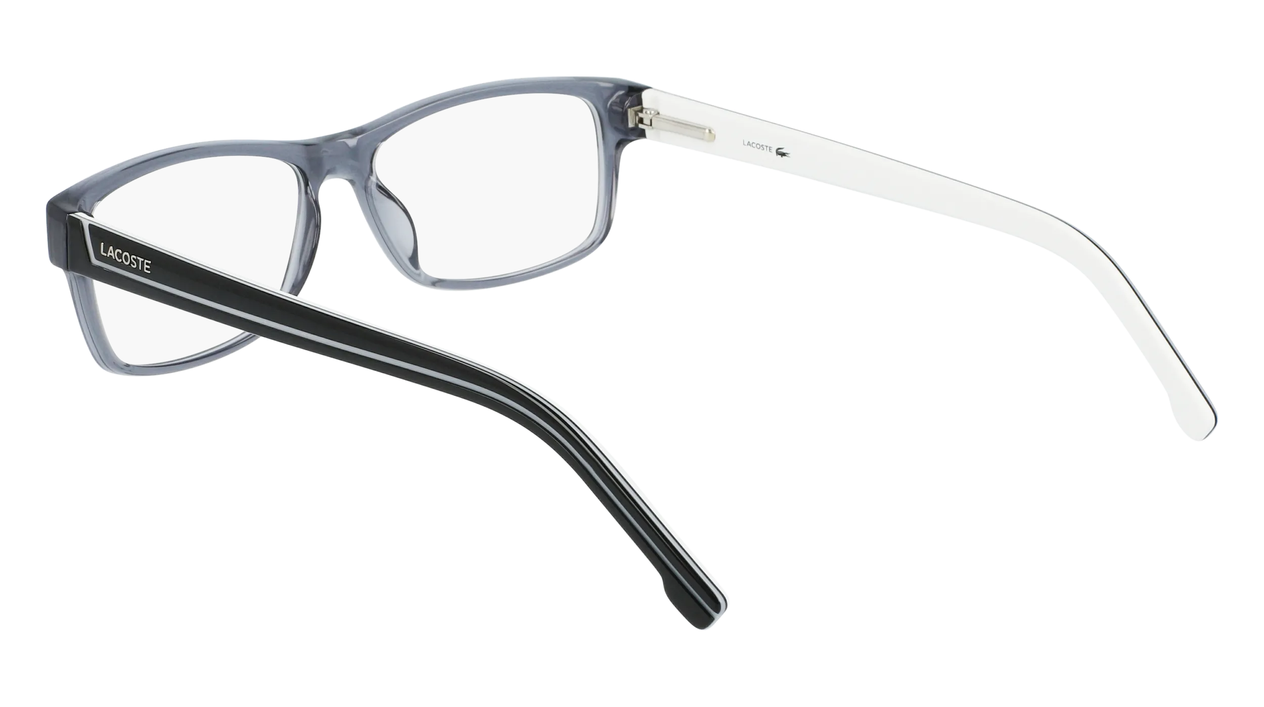 Lacoste L2707 035 Montature da vista Iniettato Grigio Squadrata Normale Fotocromatiche - immagine 3