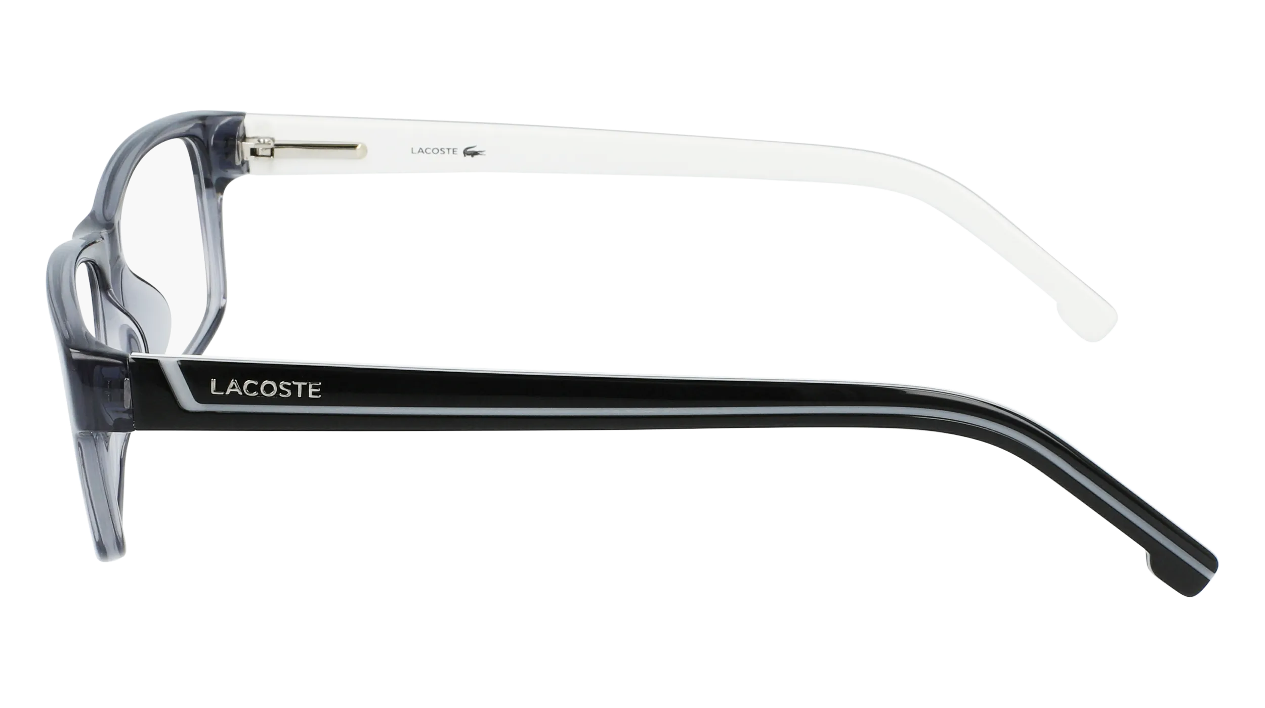 Lacoste L2707 035 Montature da vista Iniettato Grigio Squadrata Normale Fotocromatiche - immagine 4