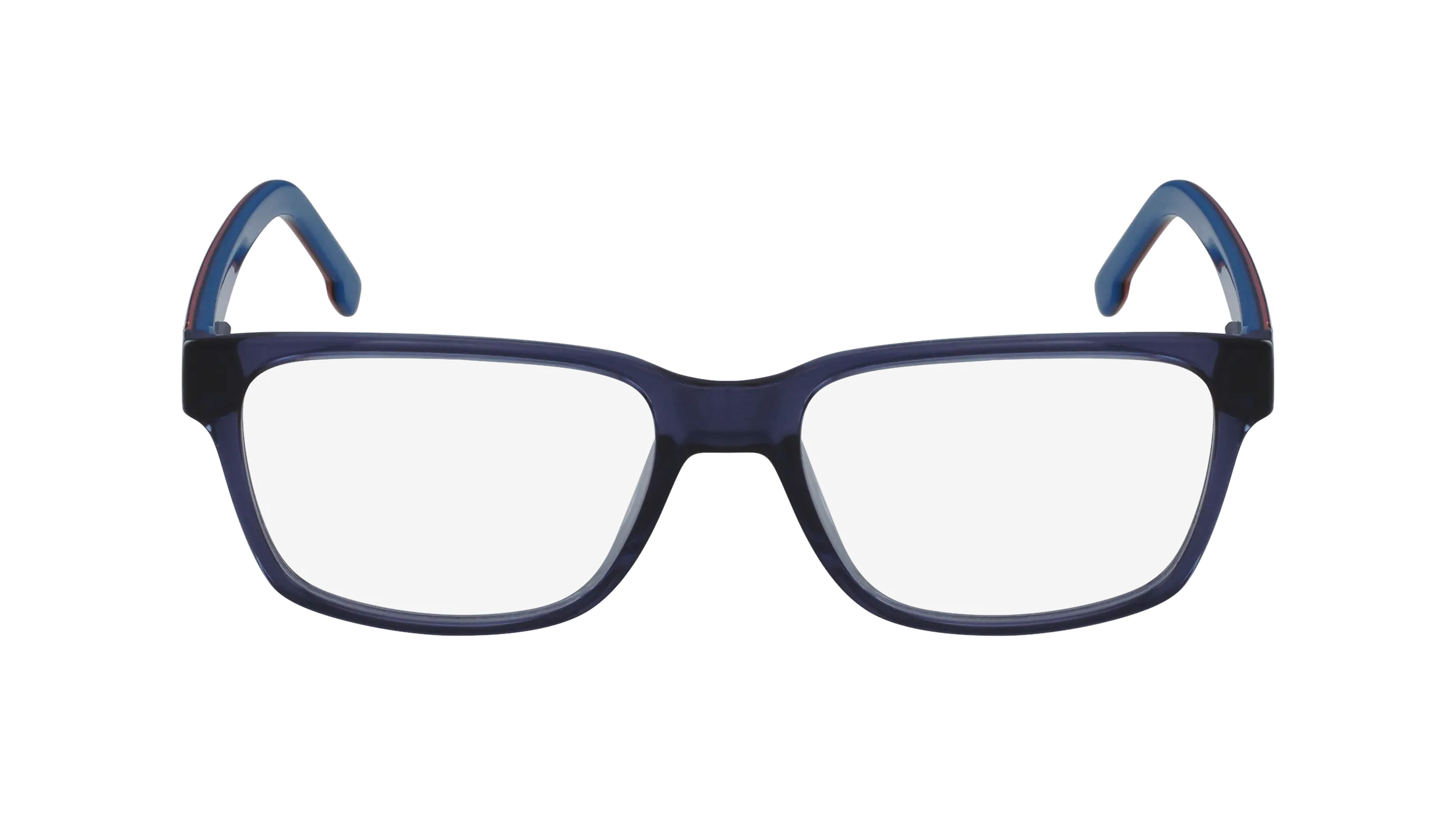 Lacoste L2692 421 Montature da vista Iniettato Blu Squadrata Normale Fotocromatiche - immagine 2