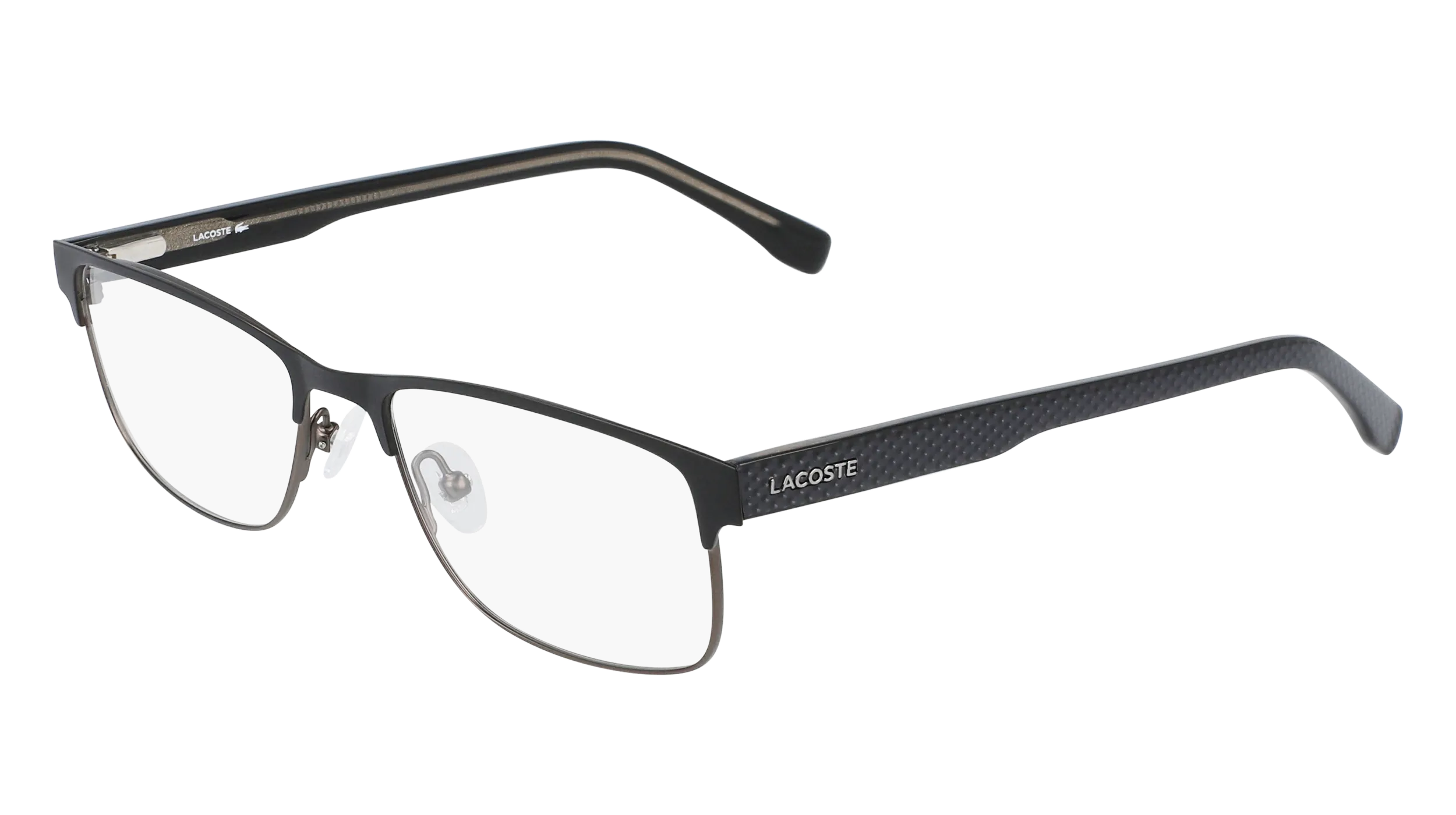 Lacoste L2217 001 Montature da vista Metallo Nero Squadrata Normale Fotocromatiche - immagine 1