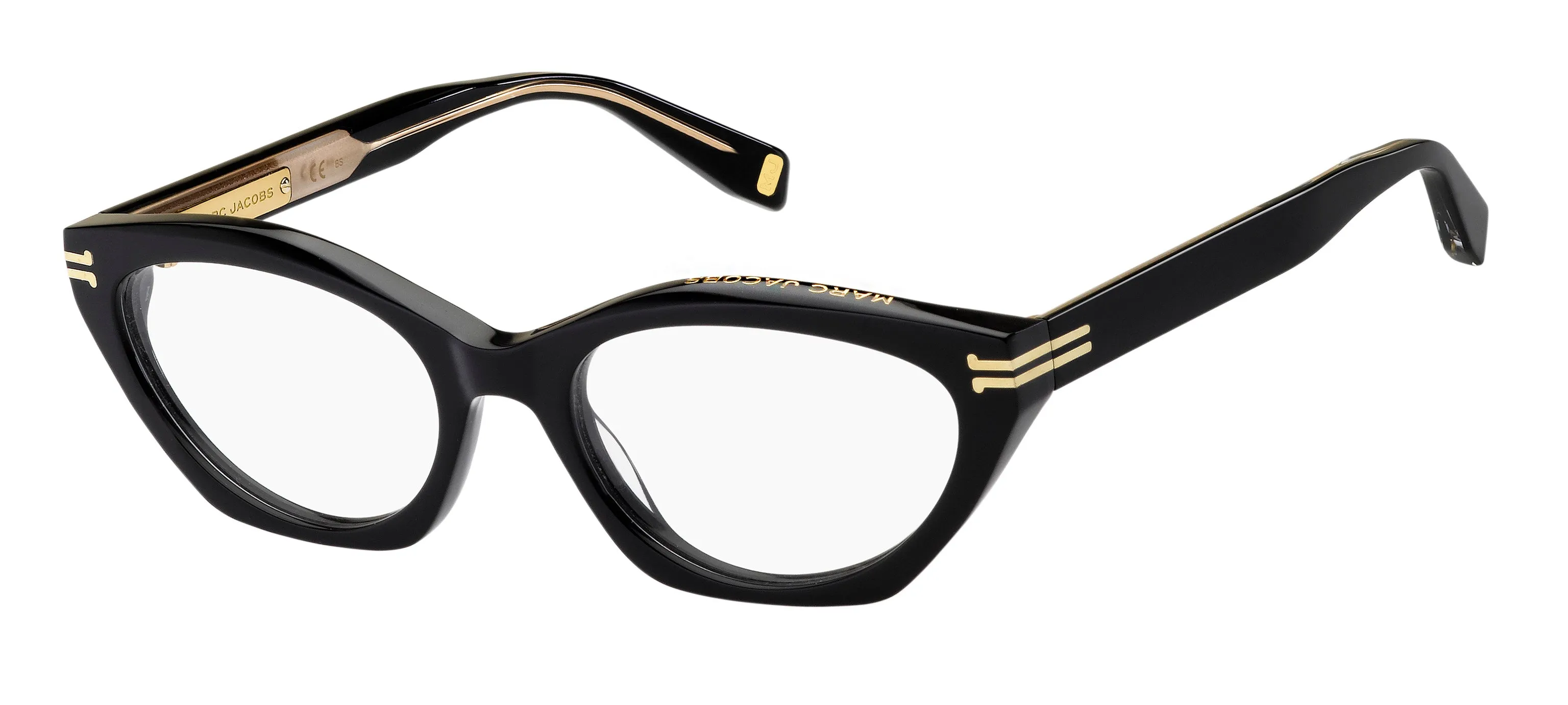 Marc Jacobs MJ 1015 807 Montature da vista Acetato Nero Cat Eye - immagine 1