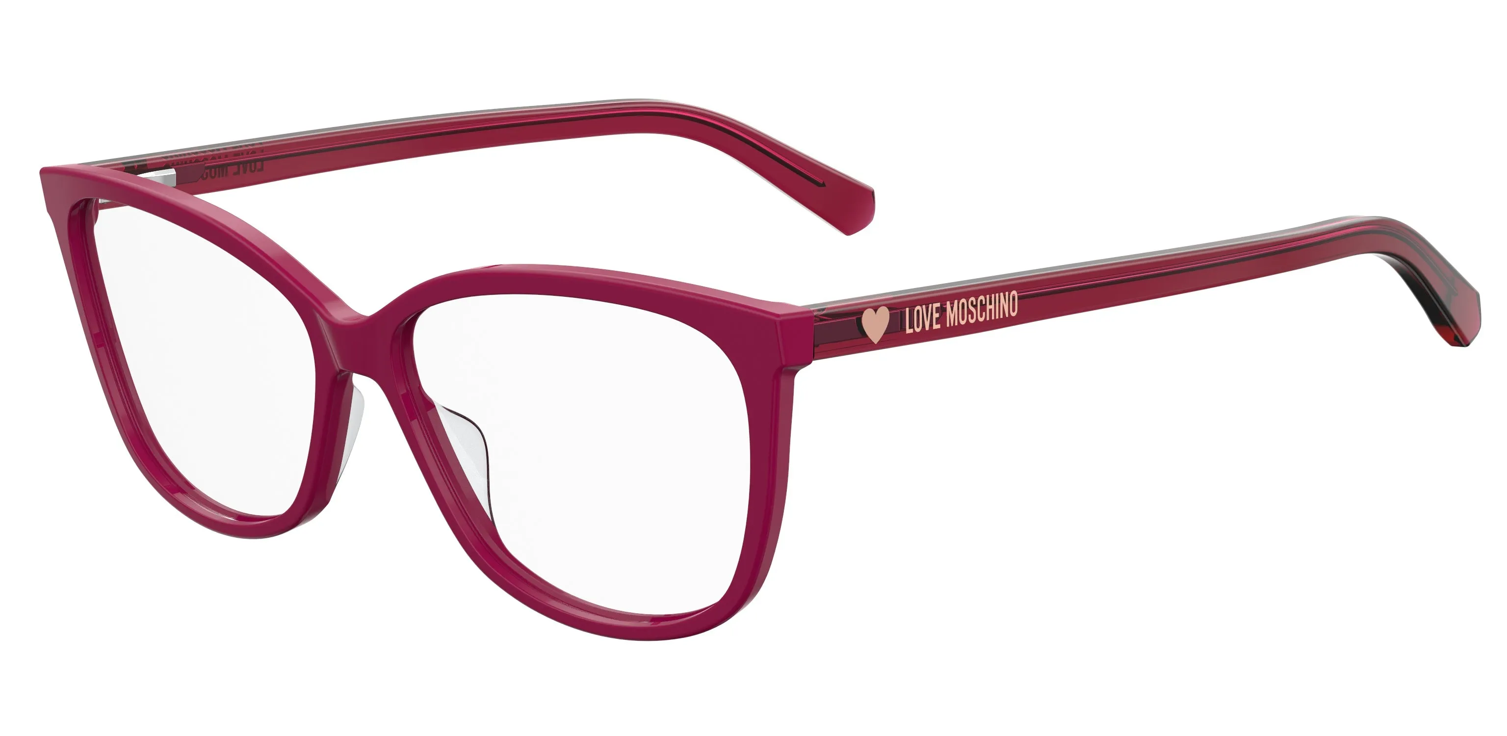 Moschino MOL546/TN 8CQ Montature da vista outlet Acetato Rosso Squadrata - immagine 1