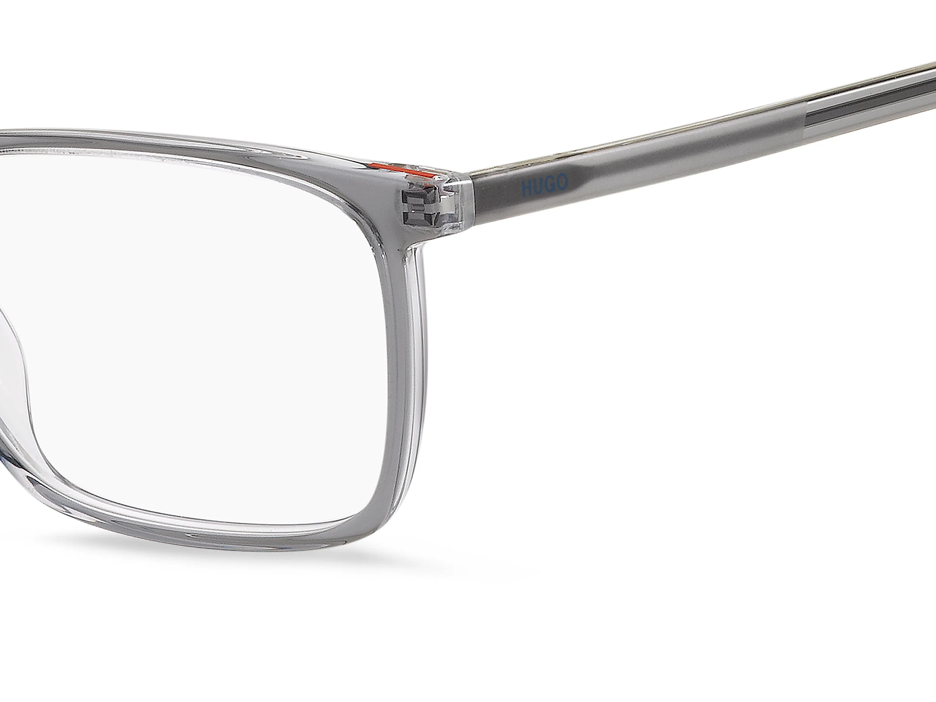 Hugo Boss HG 1097 CBL Montature da vista Acetato Grigio Squadrata - immagine 3