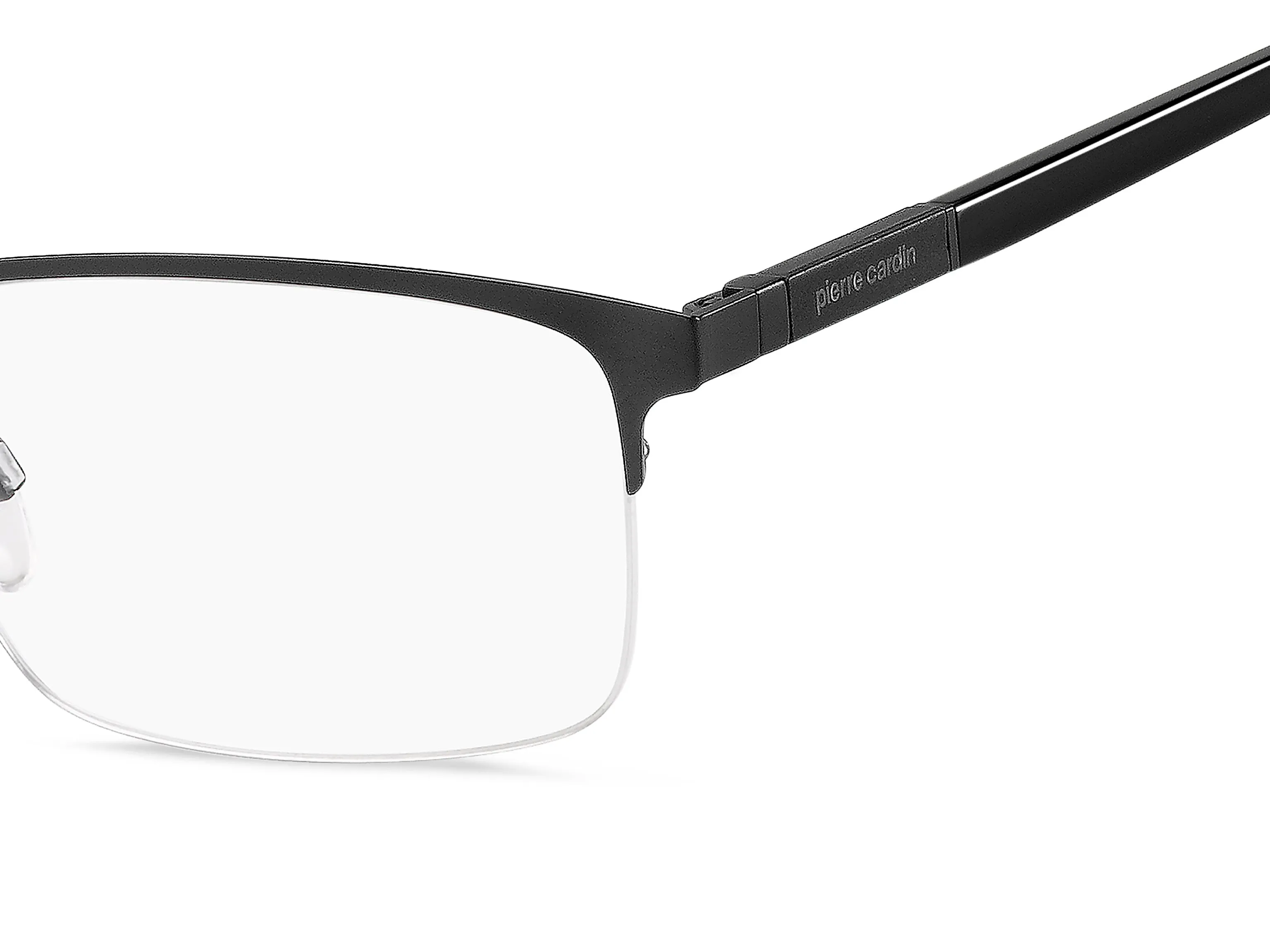 Pierre Cardin P.C. 6874 003 Montature da vista Acciaio Nero-opaco Squadrata - immagine 3