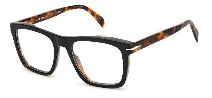 DAVID BECKHAM DB 7020 WR7 Montature da vista Acetato Nero Squadrata - immagine 1