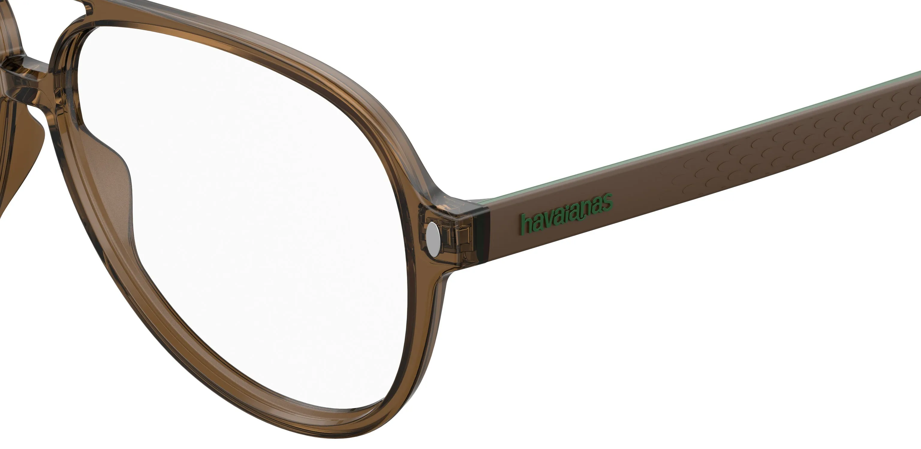 Havaianas LEBLON/V XL7 Montature da vista Acetato Marrone Pilot - immagine 3