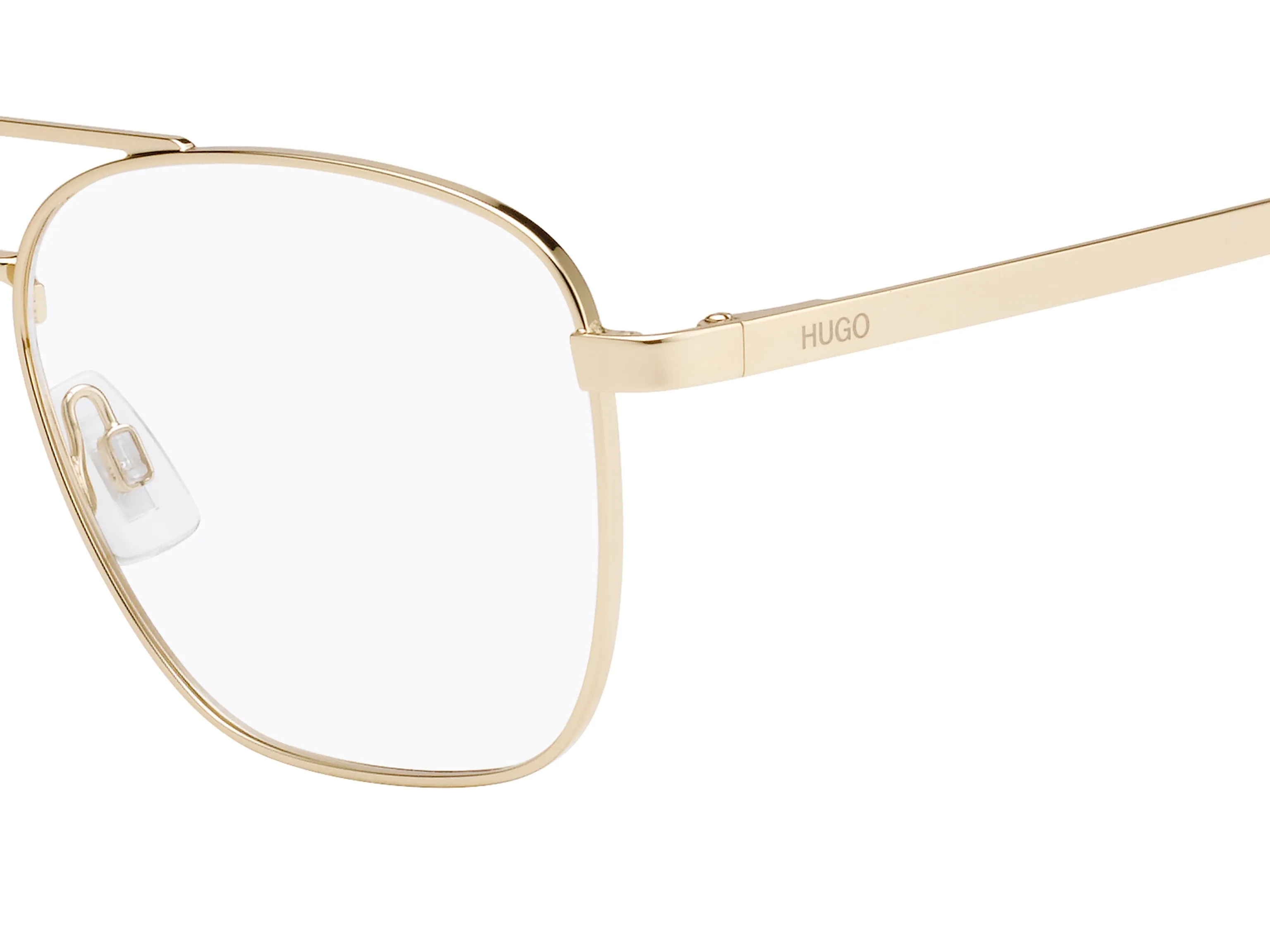 Hugo Boss HG 1034 J5G Montature da vista Metallo Oro Squadrata - immagine 3