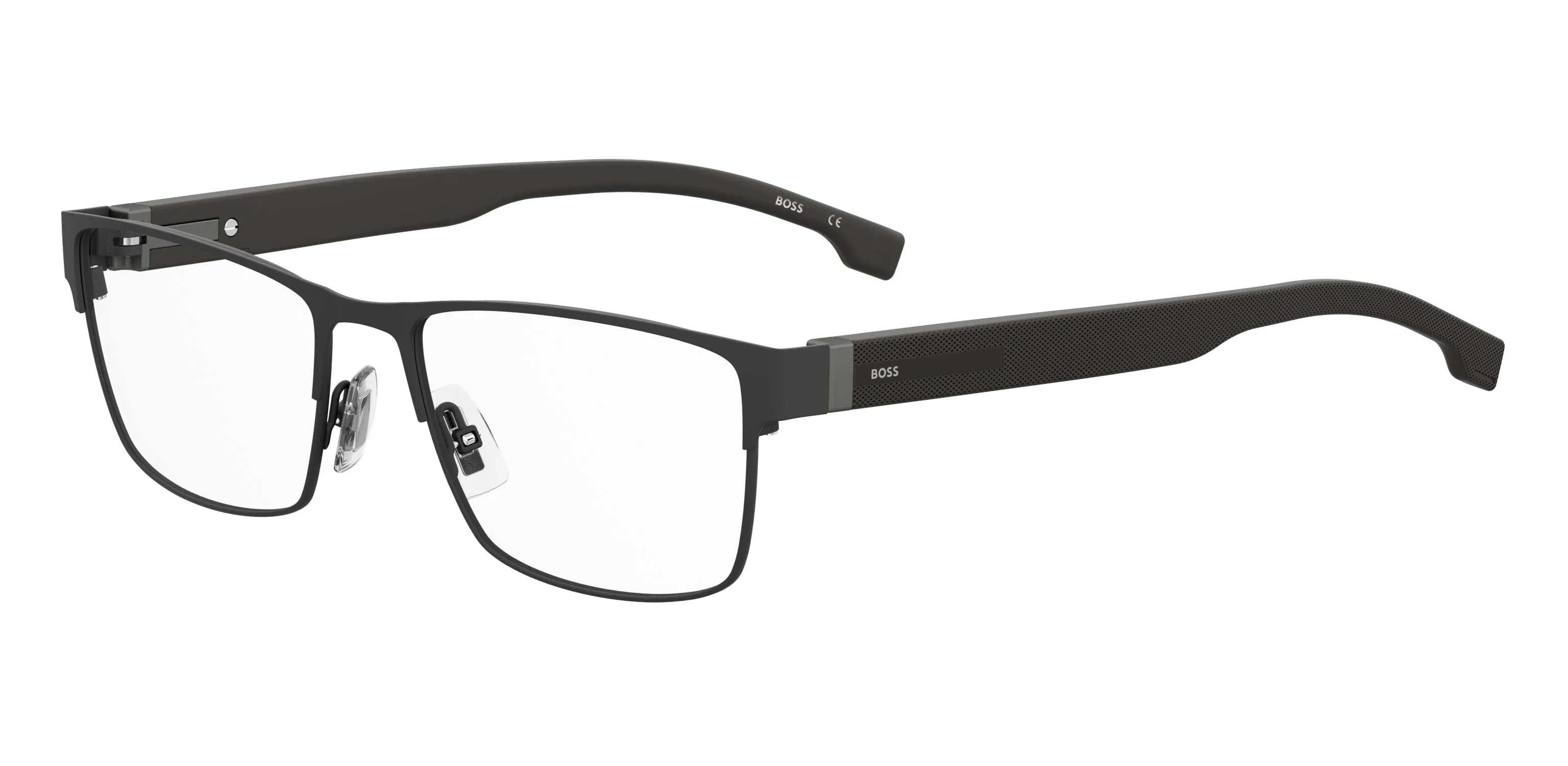 Hugo Boss BOSS 1040 003 Montature da vista Acciaio Nero-opaco Squadrata - immagine 1