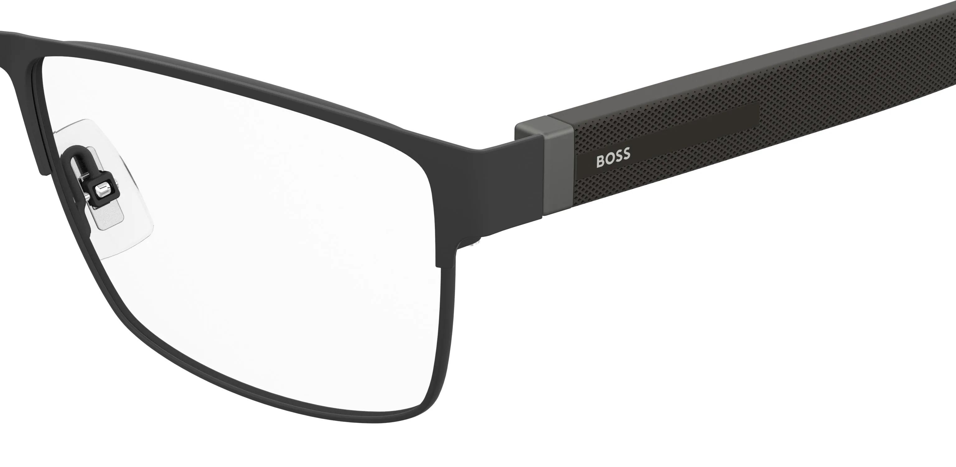 Hugo Boss BOSS 1040 003 Montature da vista Acciaio Nero-opaco Squadrata - immagine 3