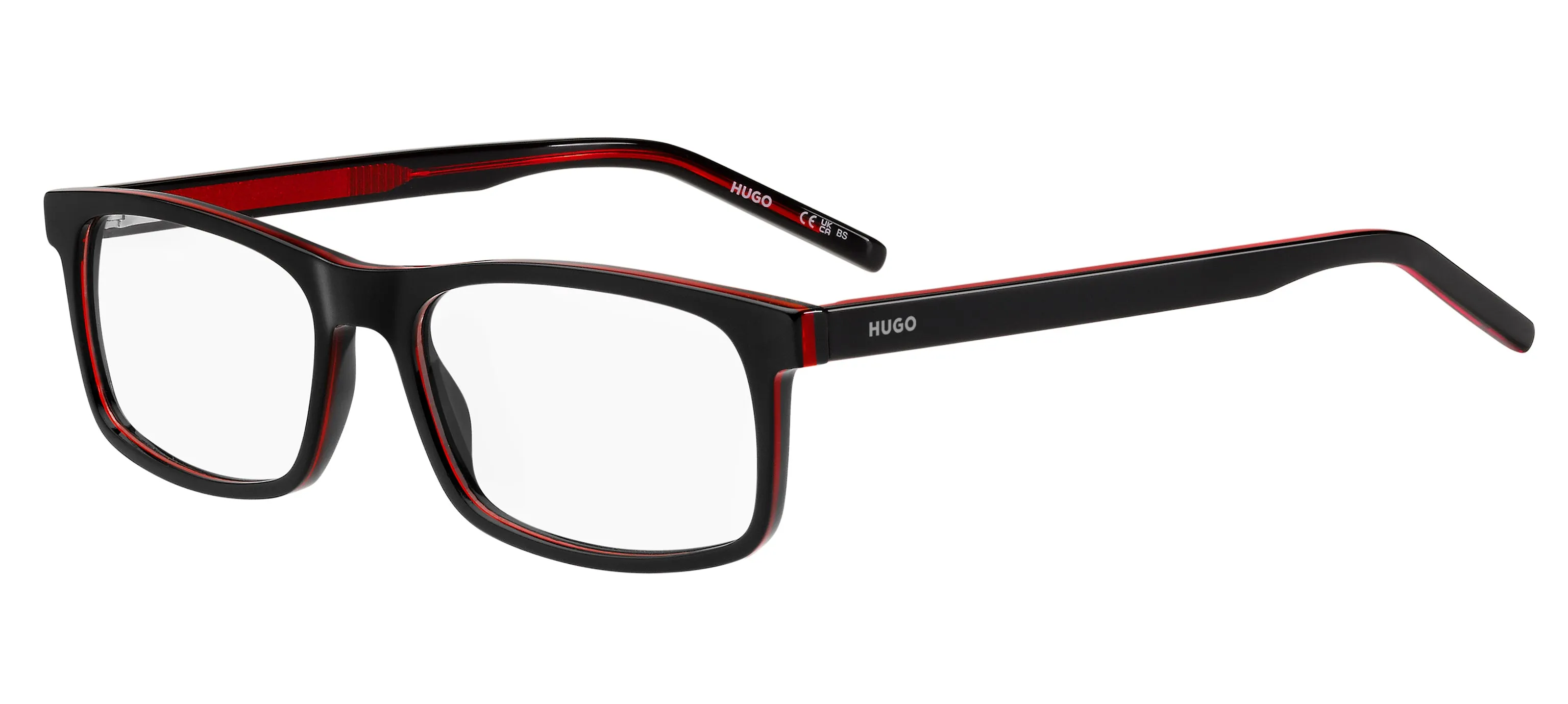 Hugo Boss HG 1004 OIT Montature da vista Acetato Nero Squadrata - immagine 1