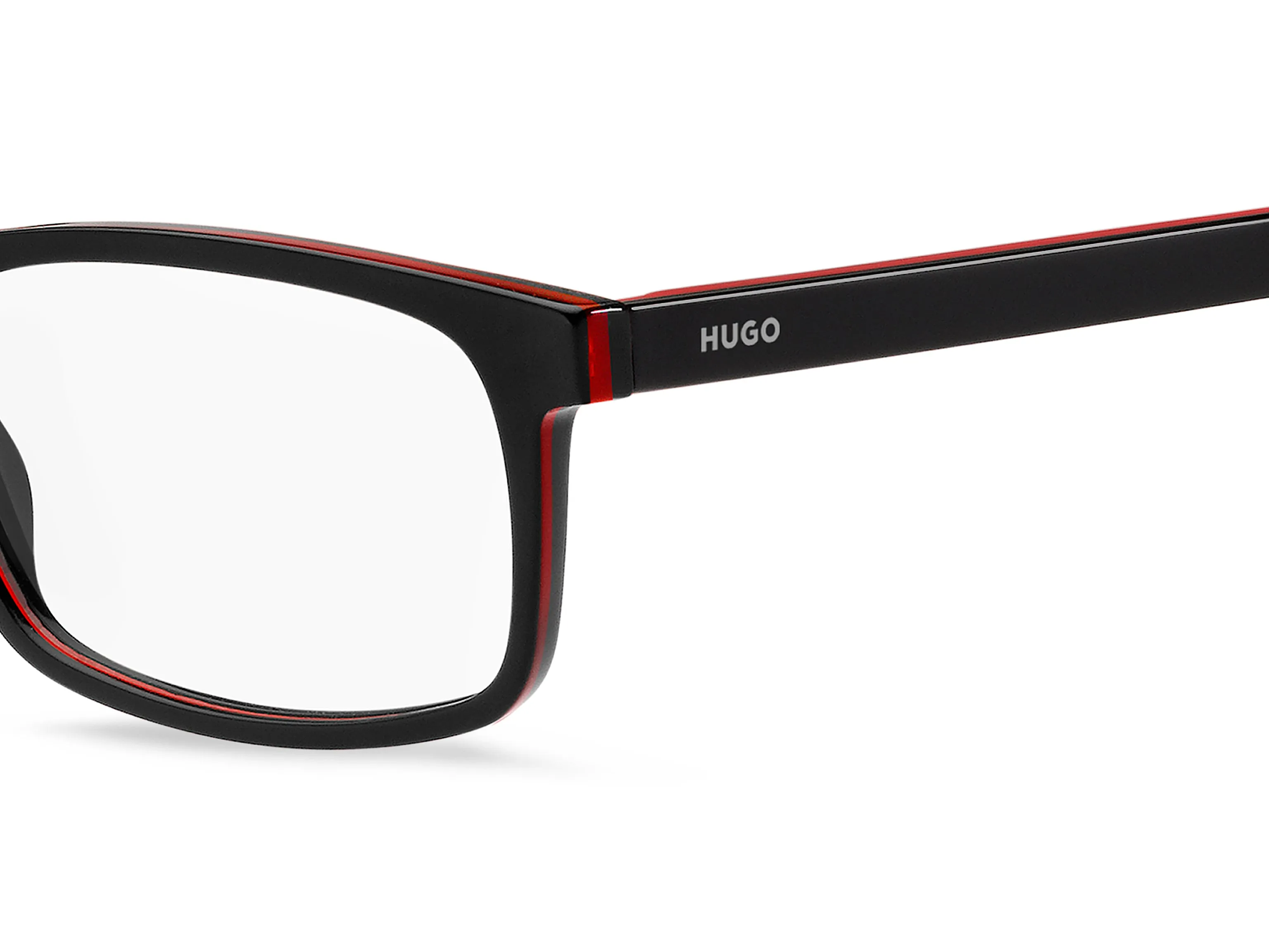 Hugo Boss HG 1004 OIT Montature da vista Acetato Nero Squadrata - immagine 3