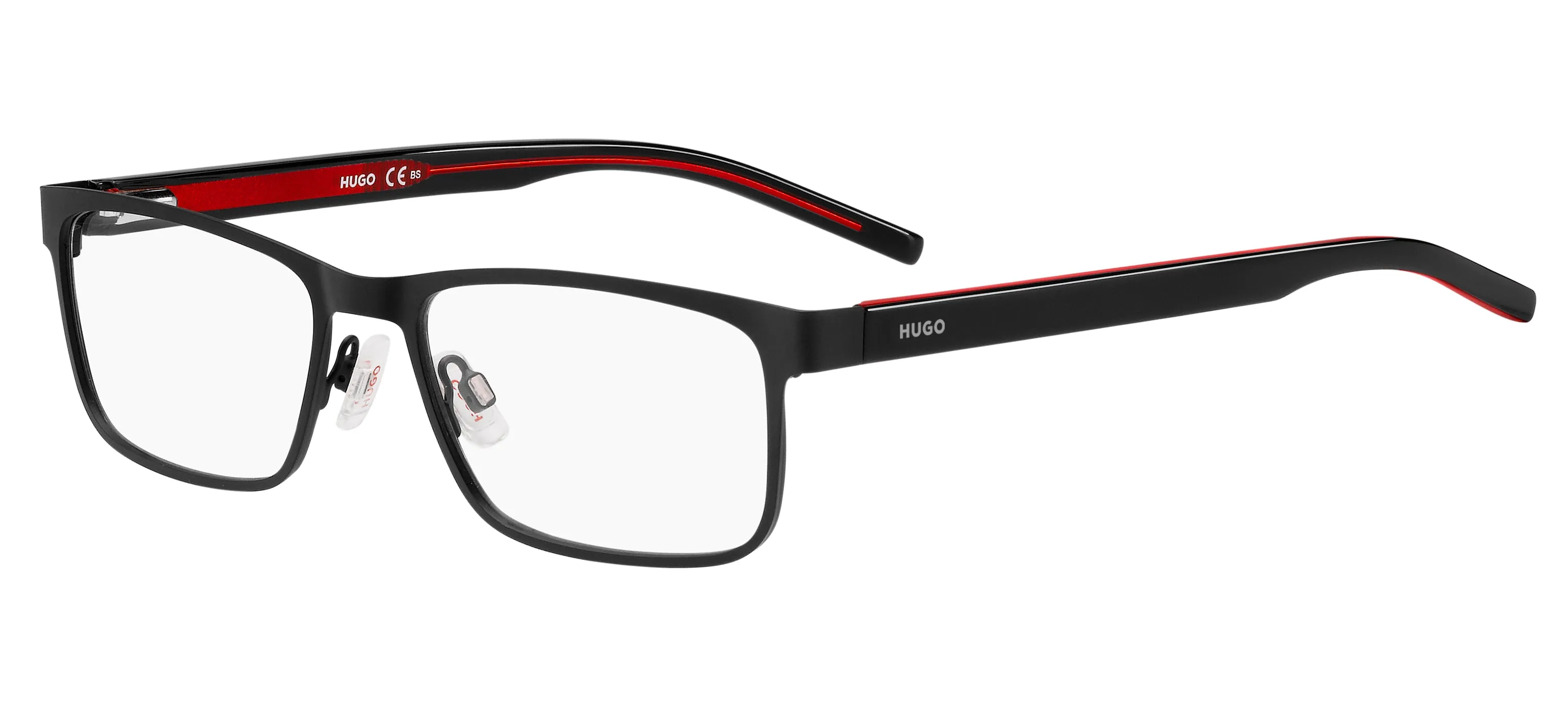 Hugo Boss HG 1005 BLX Montature da vista Acciaio Nero-opaco Squadrata - immagine 1