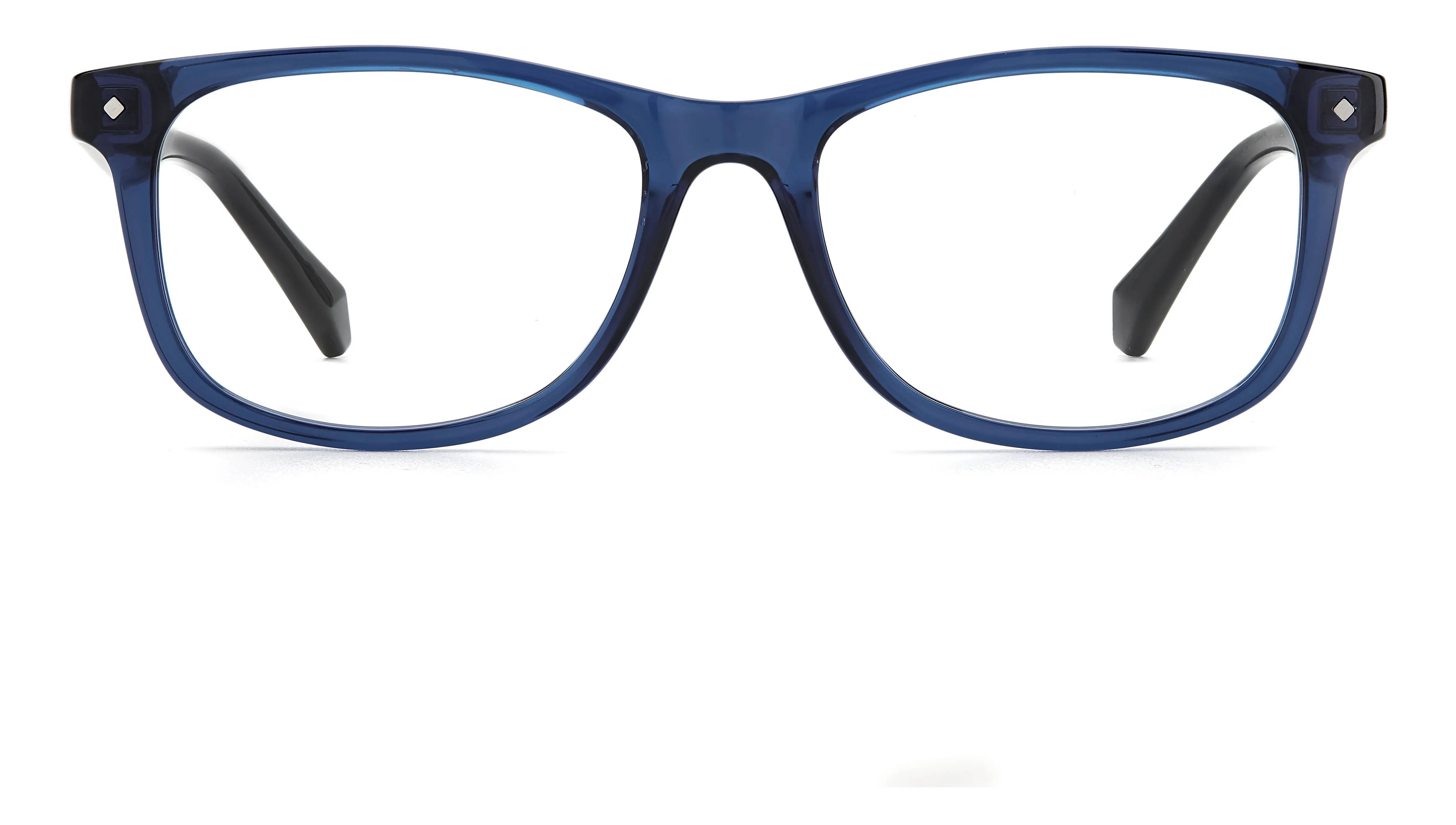 Polaroid Junior Polaroid PLD D813 9N7 Montature da vista bambino Plastica Nero / Blu Squadrata - immagine 2