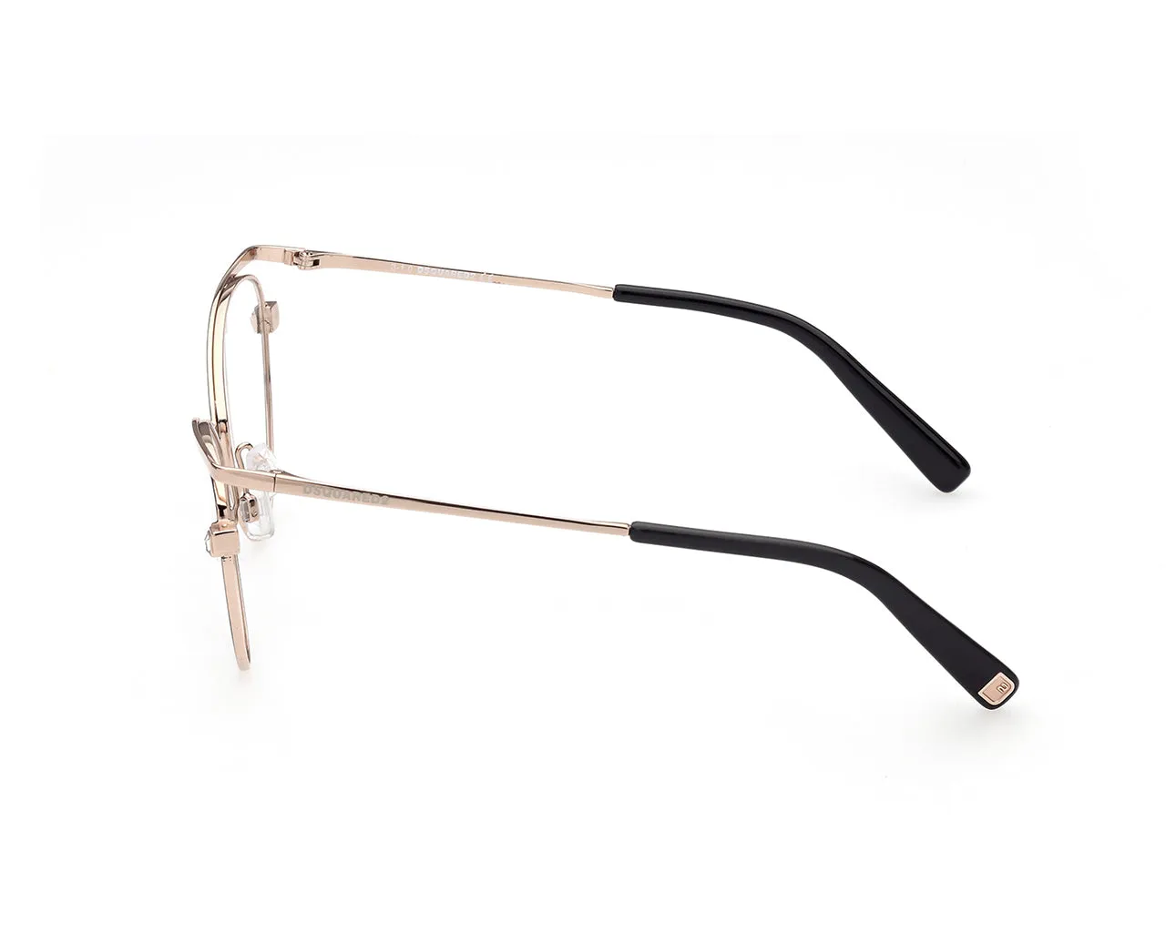 Dsquared2 DQ5333 028 Montature da vista outlet Metallo Oro Cat Eye - immagine 3