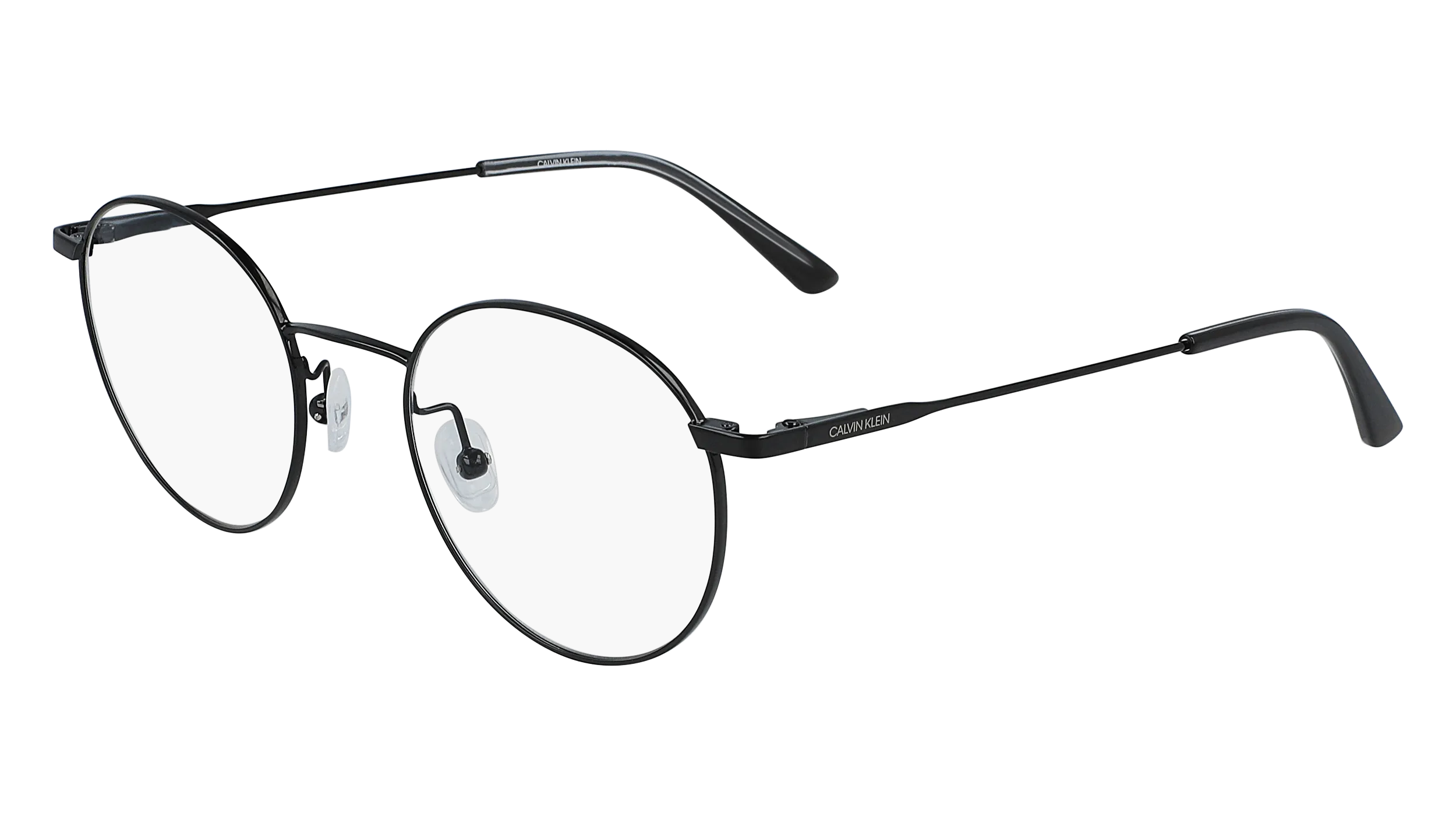Calvin Klein CK19119 001 Montature da vista Metallo Nero Rotonda Normale Fotocromatiche - immagine 1