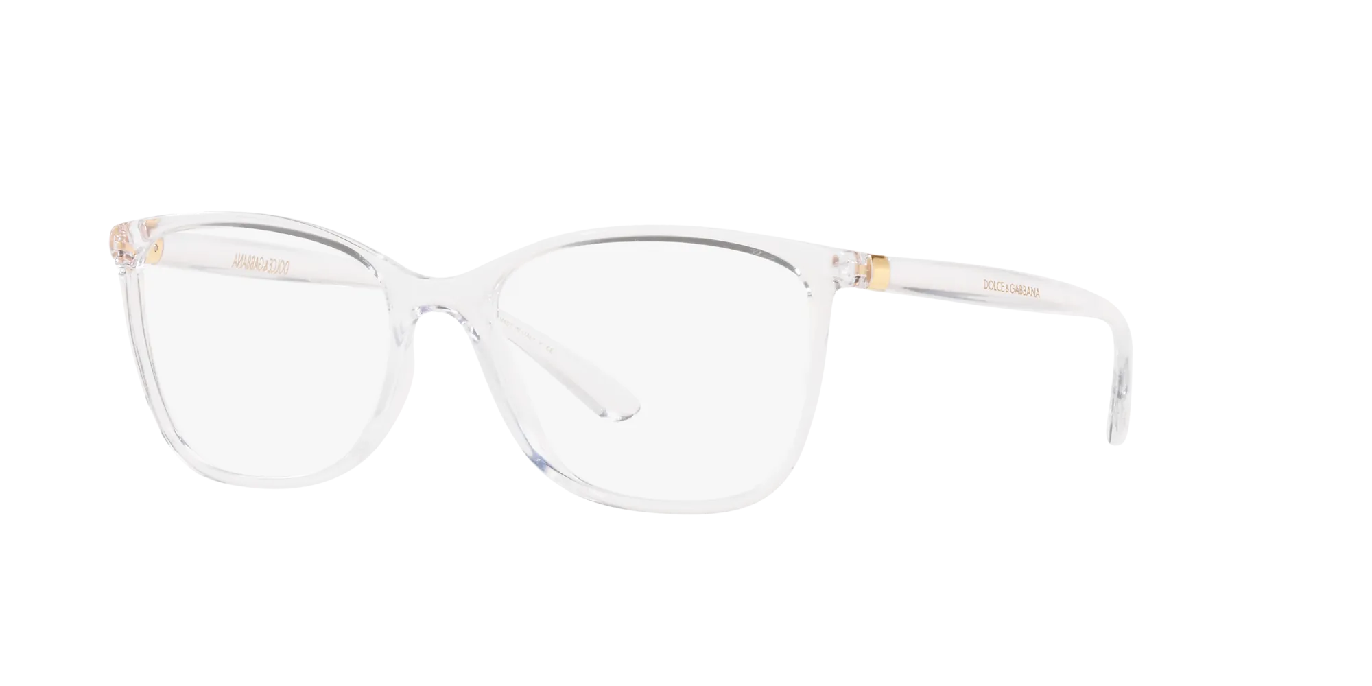 Dolce & Gabbana DG5026 3133 Montature da vista Plastica Trasparente Squadrata - immagine 1