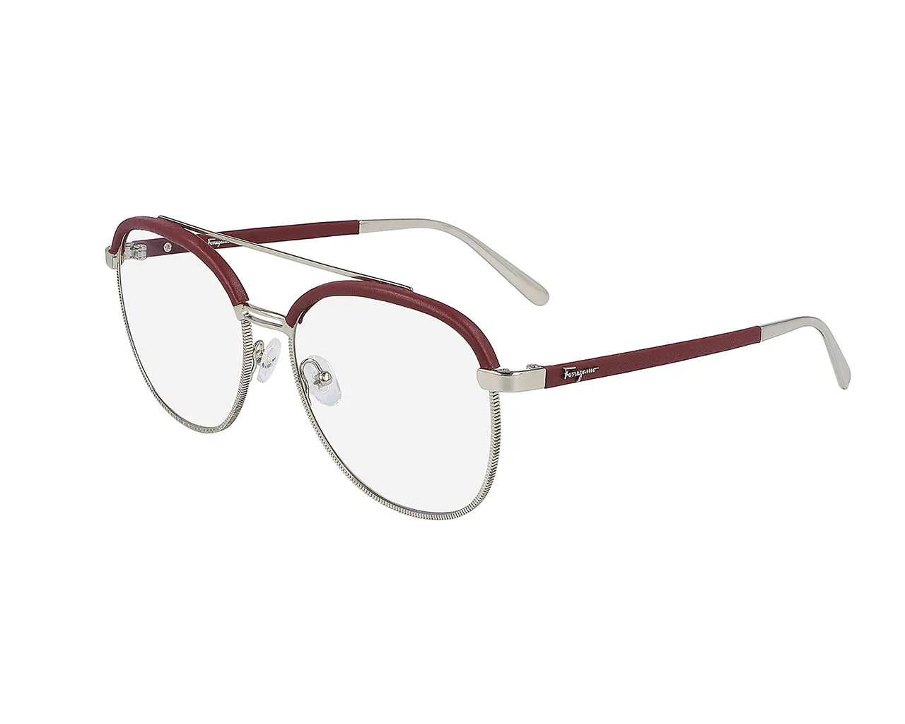 Ferragamo SF2195L 42914 718 Montature da vista Metallo Oro Pilot - immagine 1
