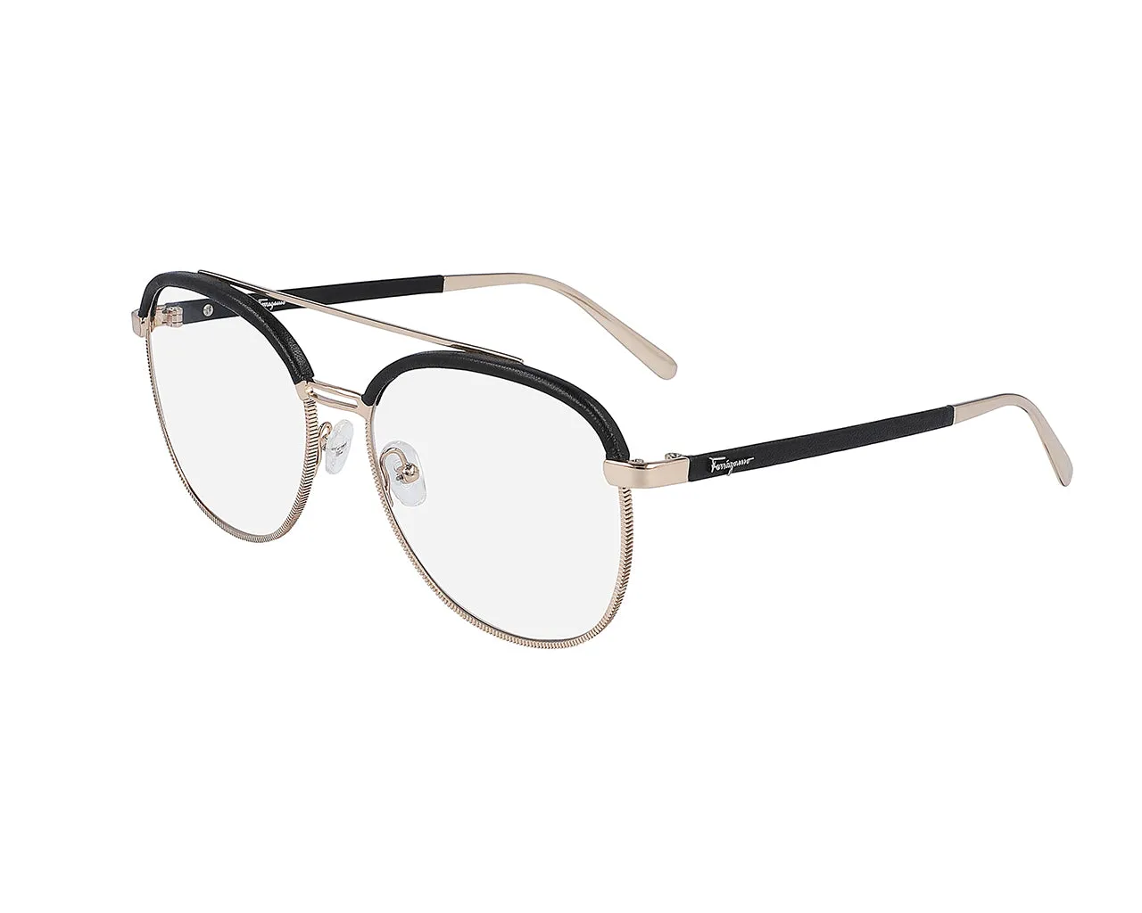 Ferragamo SF2195L 42914 786 Montature da vista Metallo Oro Pilot - immagine 1