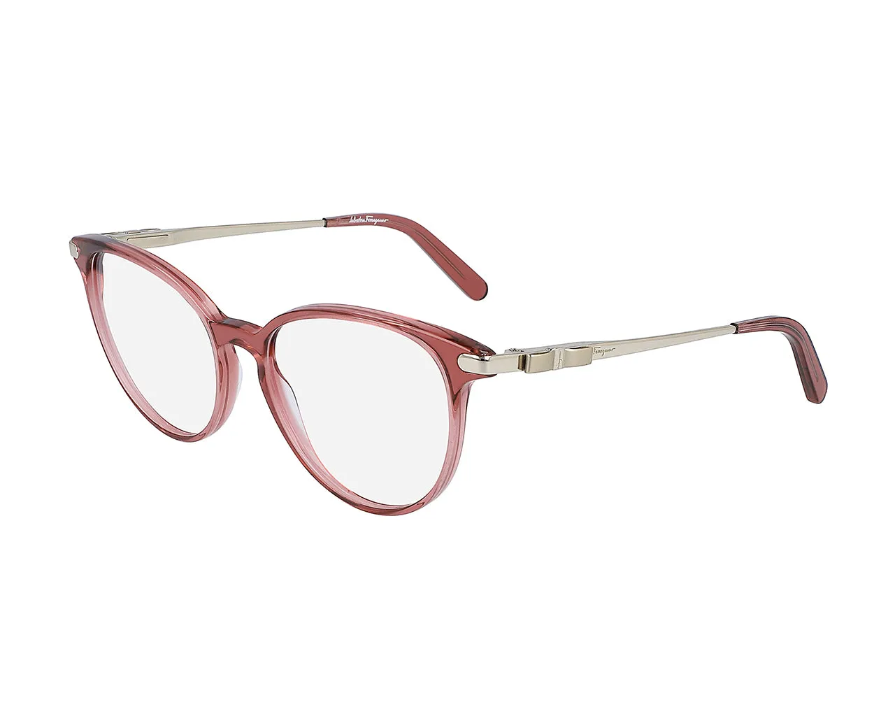 Ferragamo SF2862 42907 623 Montature da vista Plastica Rosso Rotonda - immagine 1