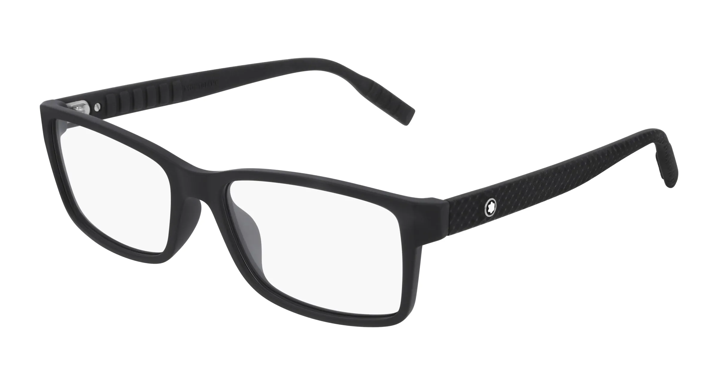 Montblanc MB0066O 001 Montature da vista Plastica Nero Squadrata - immagine 1
