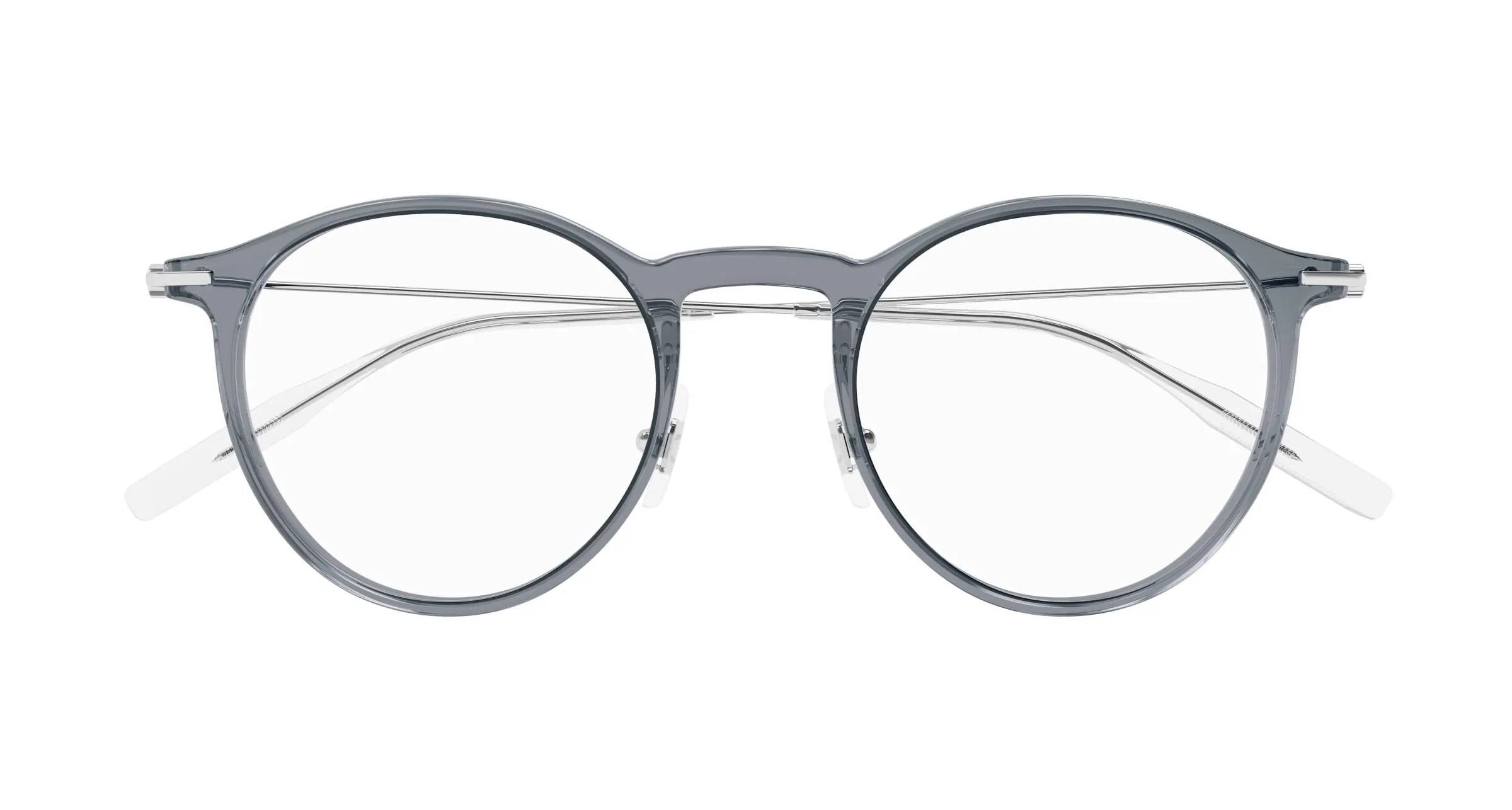Montblanc MB0099O 001 Montature da vista Plastica Grigio Pantos - immagine 2