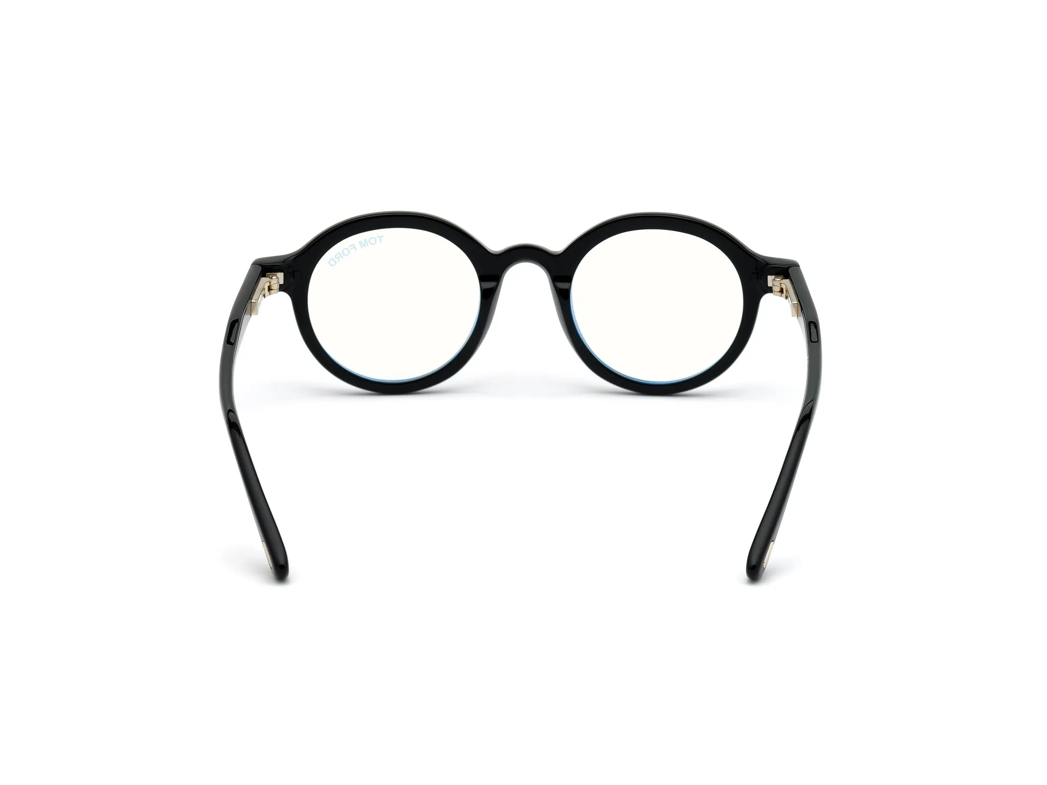 TOM FORD FT5664-B 1 Montature da vista Acetato Nero Rotonda Normale - immagine 4