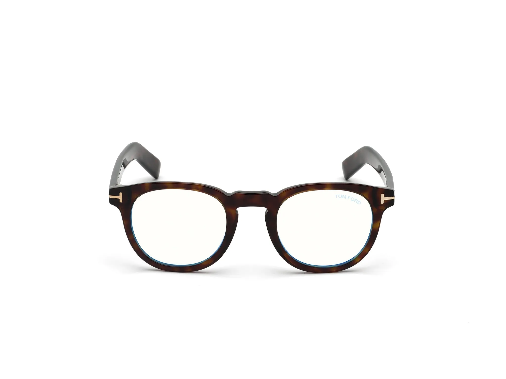 TOM FORD FT5629-B 52 Montature da vista Acetato Havana Rotonda Normale - immagine 2