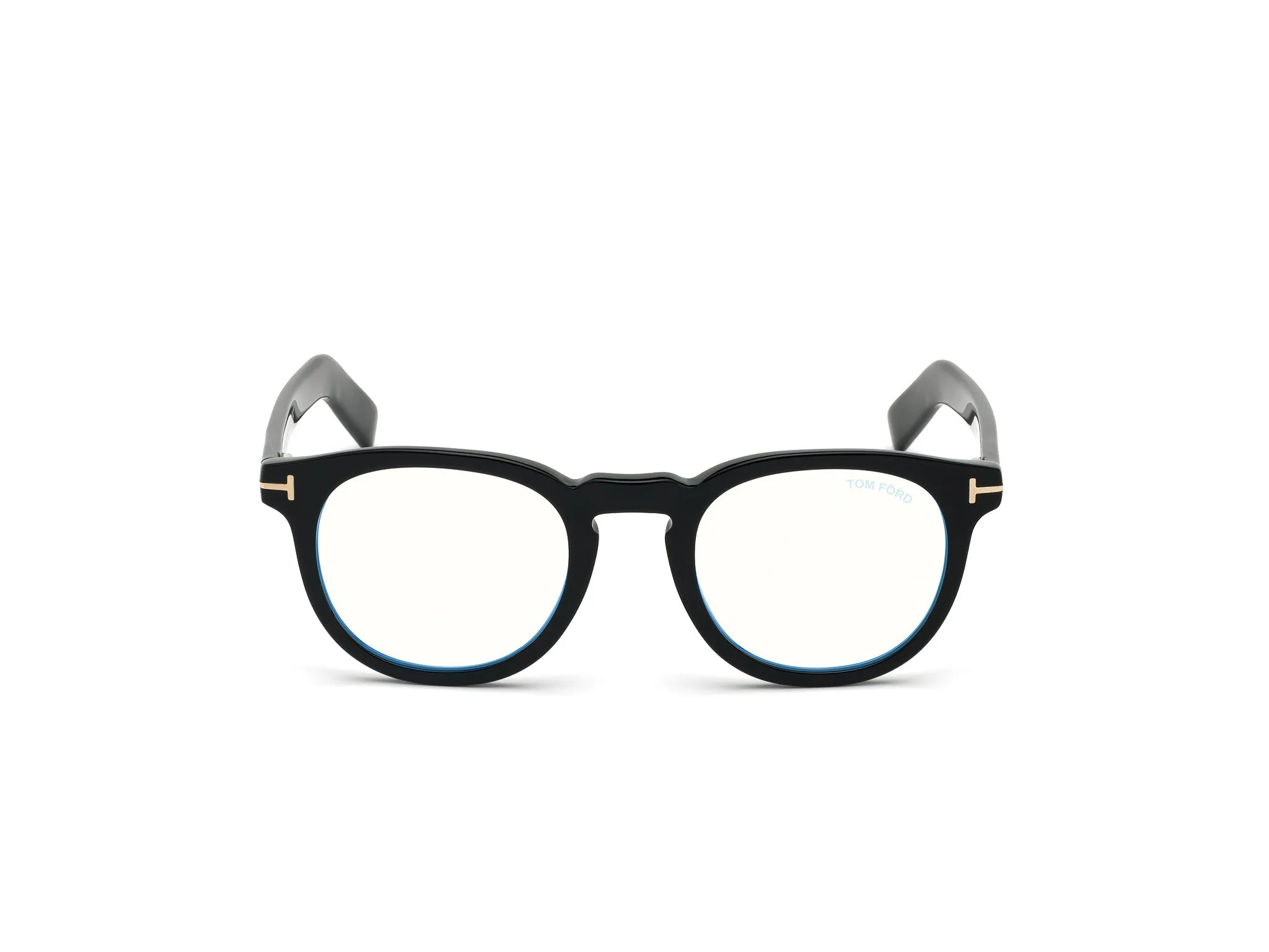 TOM FORD FT5629-B 1 Montature da vista Acetato Nero Rotonda Normale - immagine 2