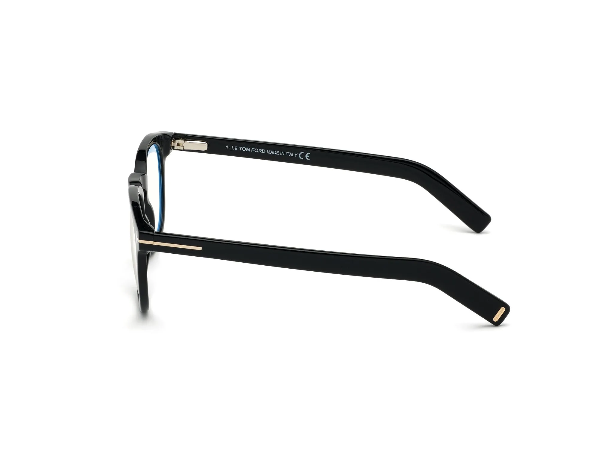 TOM FORD FT5629-B 1 Montature da vista Acetato Nero Rotonda Normale - immagine 3