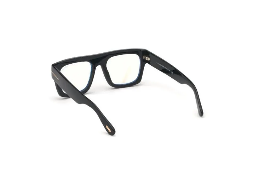 TOM FORD FT5634-B 1 Montature da vista Acetato Nero Geometrica Normale - immagine 2