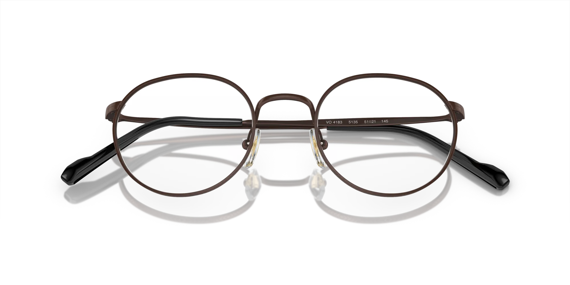 VOGUE EYEWEAR VO4183 5135 Montature da vista Metallo Bronzo Trasparente Pantos Normale - immagine 2