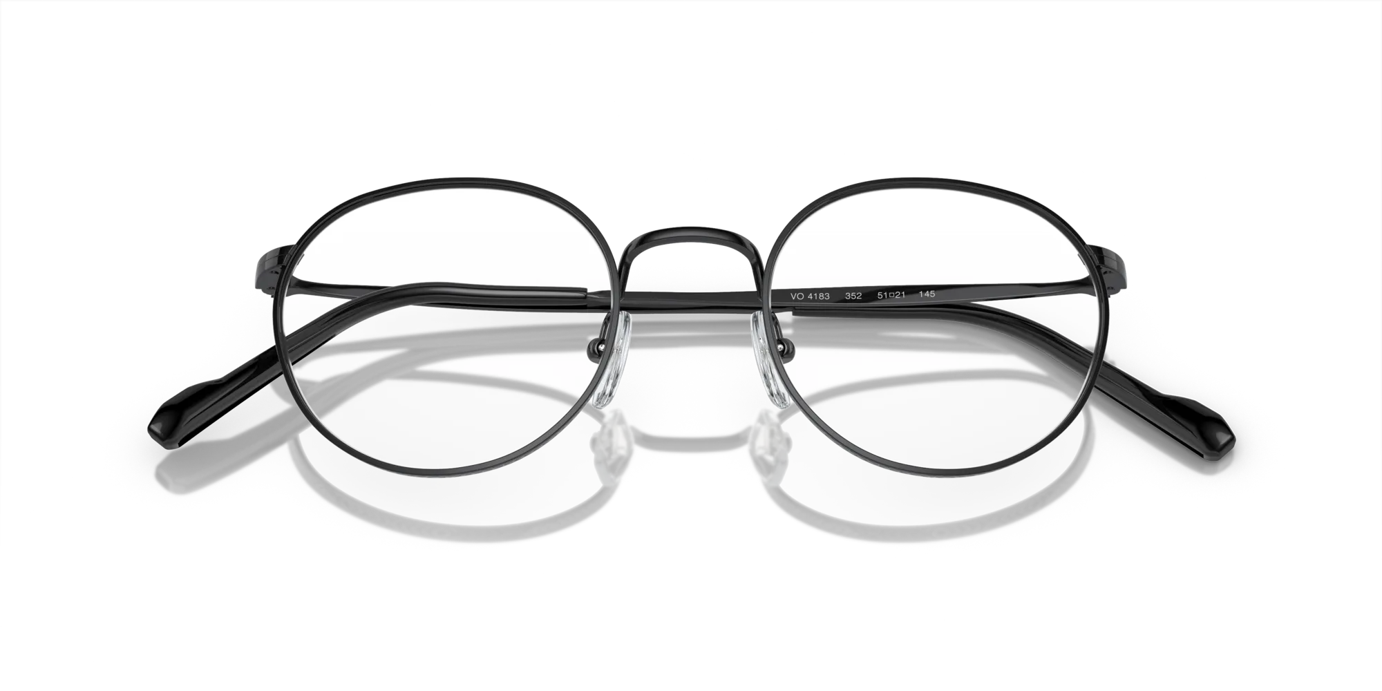 VOGUE EYEWEAR VO4183 352 Montature da vista Metallo Nero Pantos Normale - immagine 2