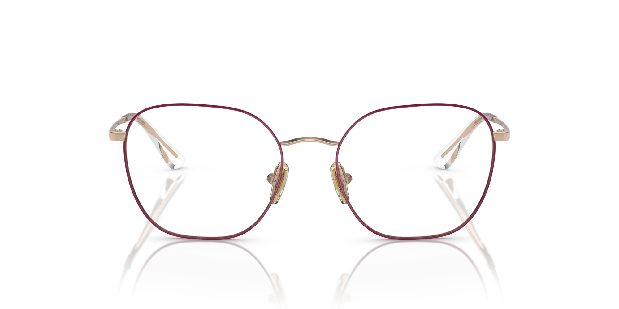 VOGUE EYEWEAR VO4178 5089 Montature da vista Metallo Viola Squadrata Normale - immagine 3