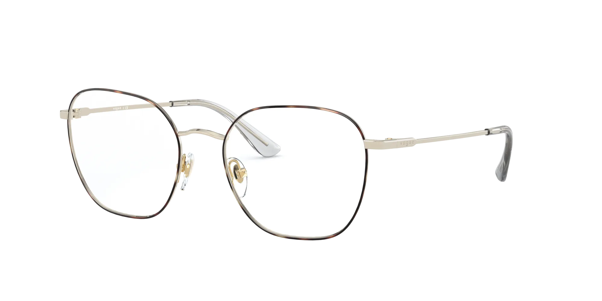 VOGUE EYEWEAR VO4178 5078 Montature da vista Metallo Marrone Squadrata Normale - immagine 1