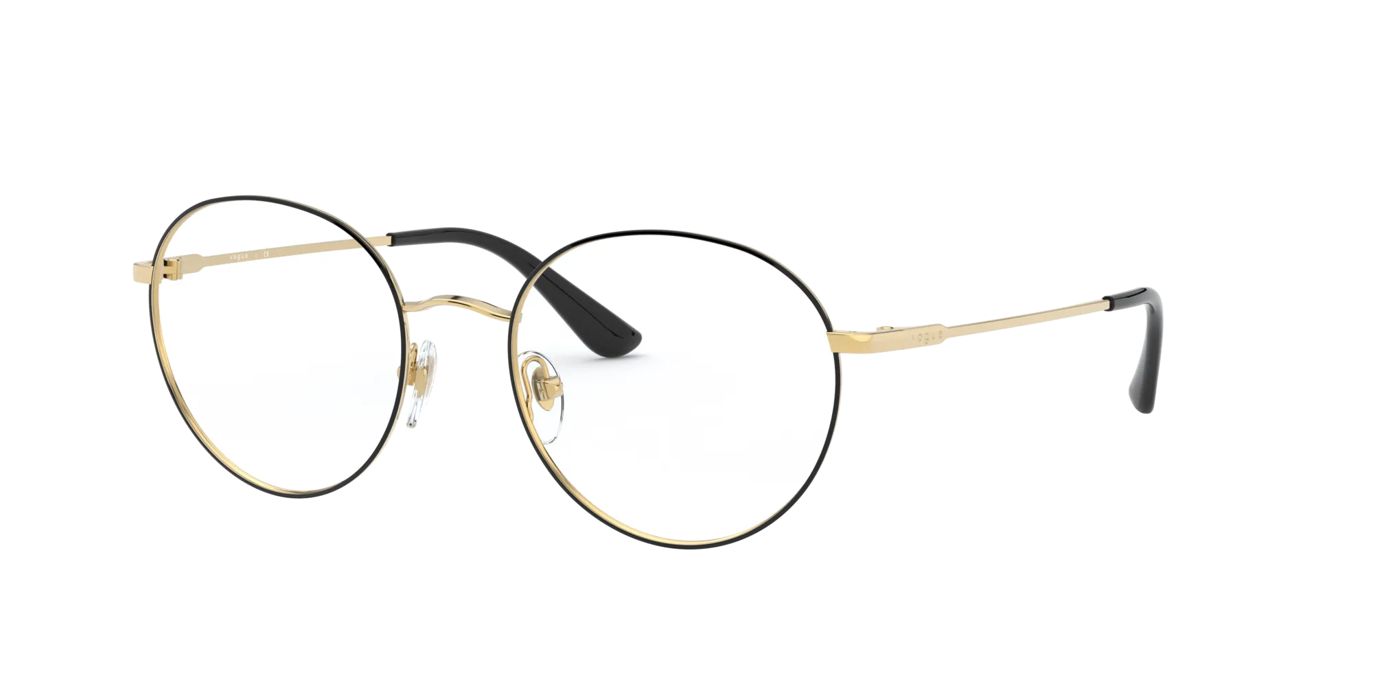VOGUE EYEWEAR VO4177 280 Montature da vista Metallo Nero Pantos Normale - immagine 1