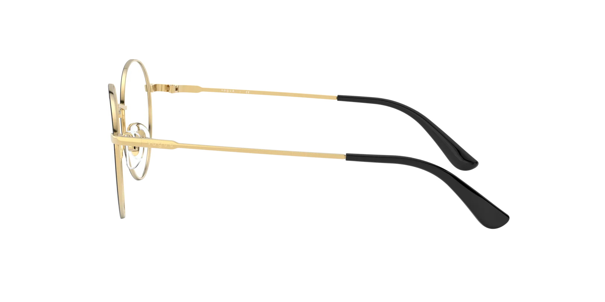 VOGUE EYEWEAR VO4177 280 Montature da vista Metallo Nero Pantos Normale - immagine 3