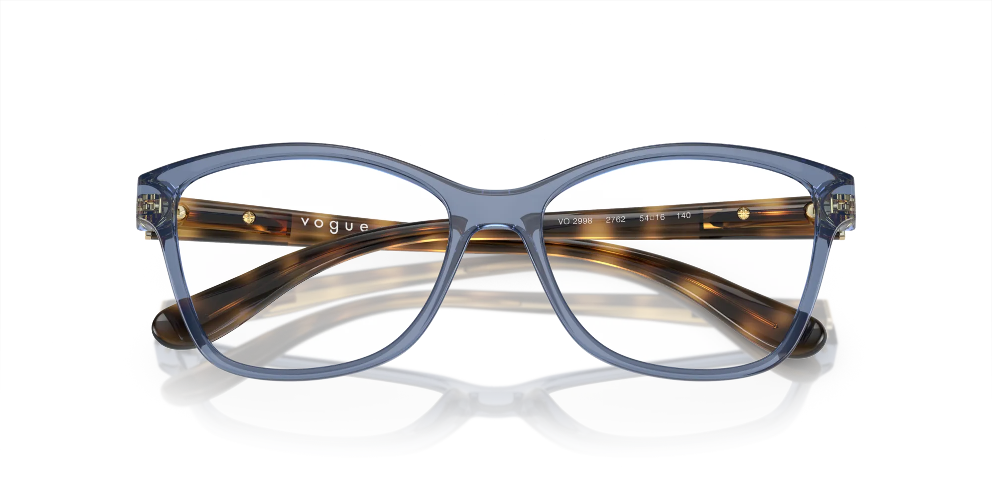 VOGUE EYEWEAR VO2998 2762 Montature da vista Plastica Blu Cat Eye - immagine 2