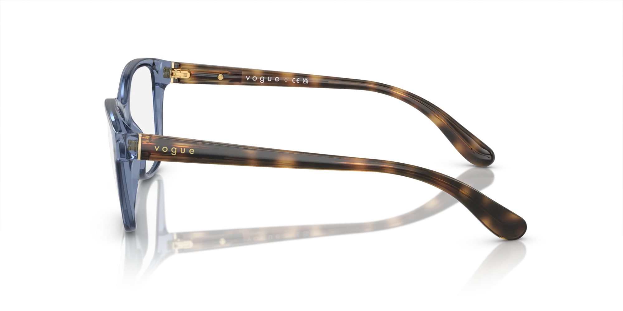 VOGUE EYEWEAR VO2998 2762 Montature da vista Plastica Blu Cat Eye - immagine 4